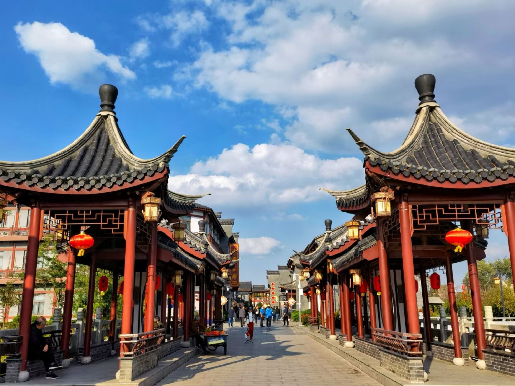 安丰古镇旅行图片