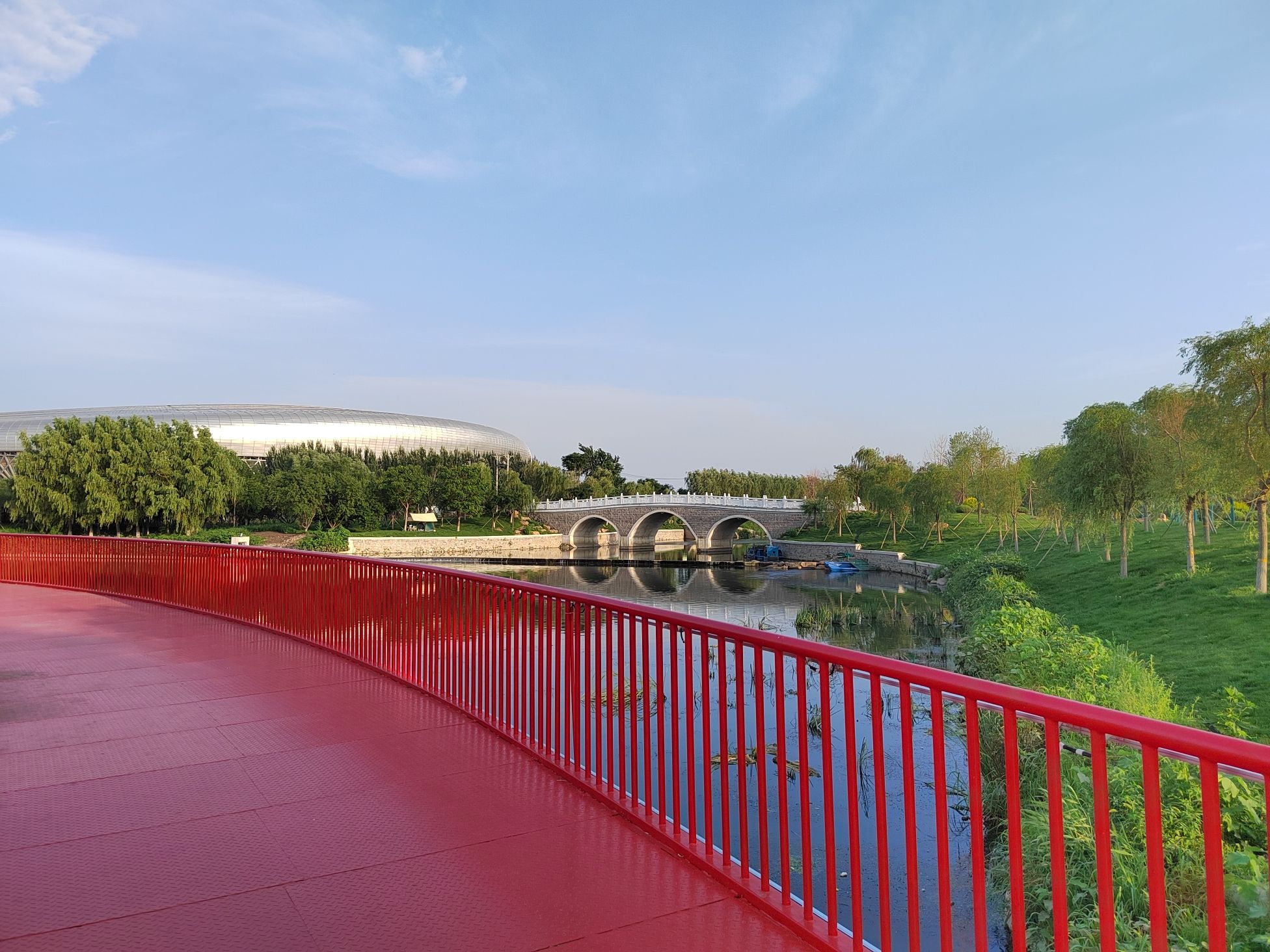 运粮河湿地公园旅行图片