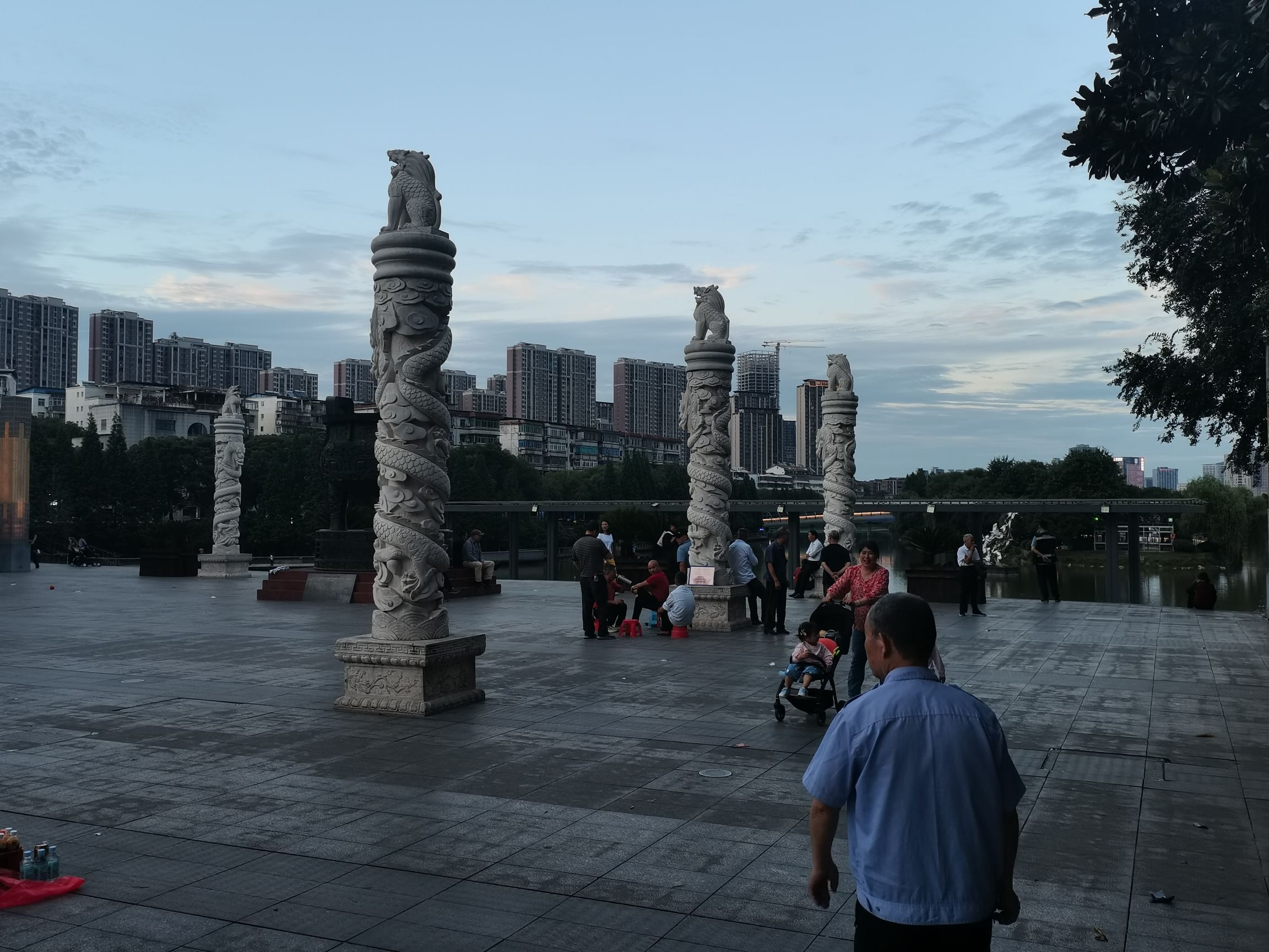 礼步湖公园旅行图片
