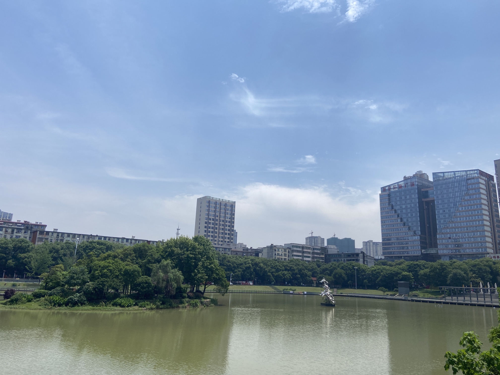 礼步湖公园旅行图片
