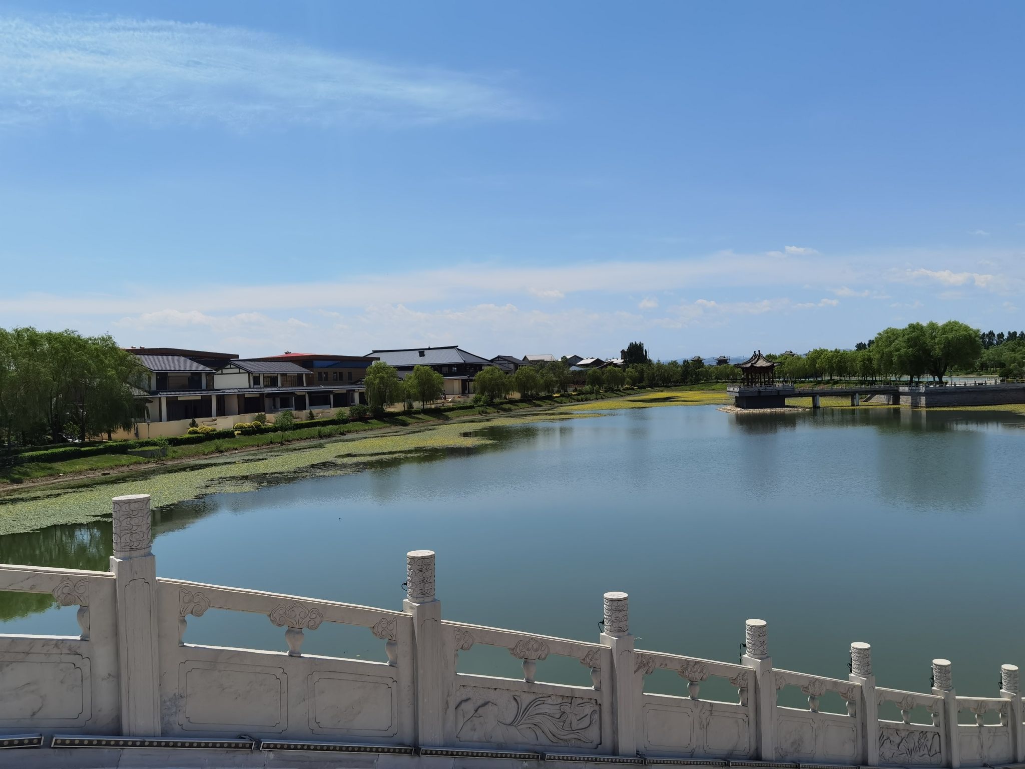 云中河水上公园旅行图片