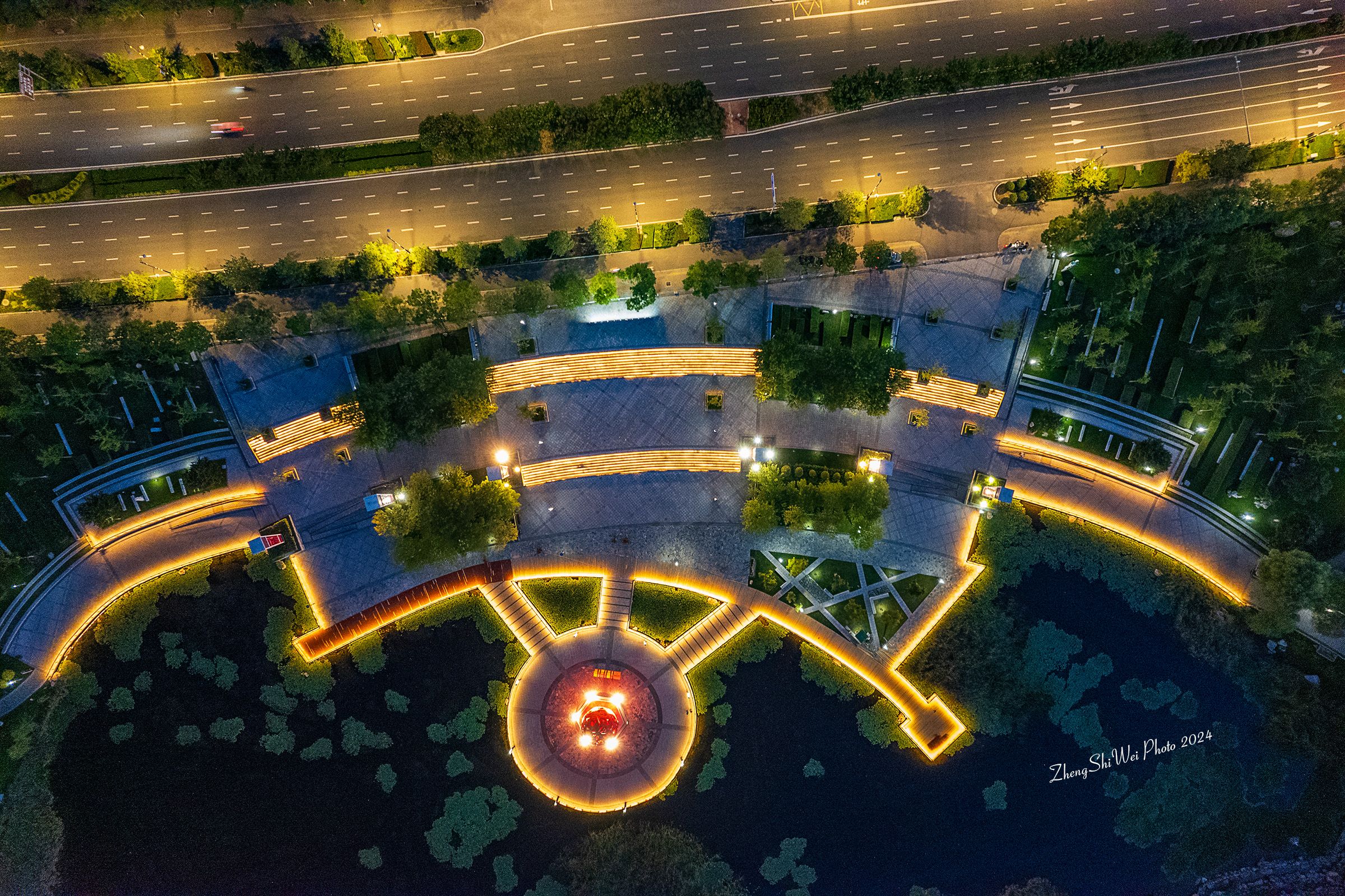 云中河水上公园旅行图片
