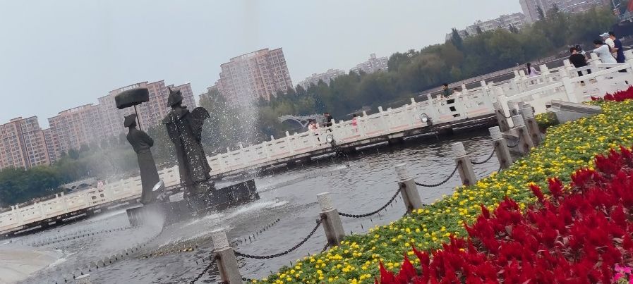 泗水圣源湖公园旅行图片