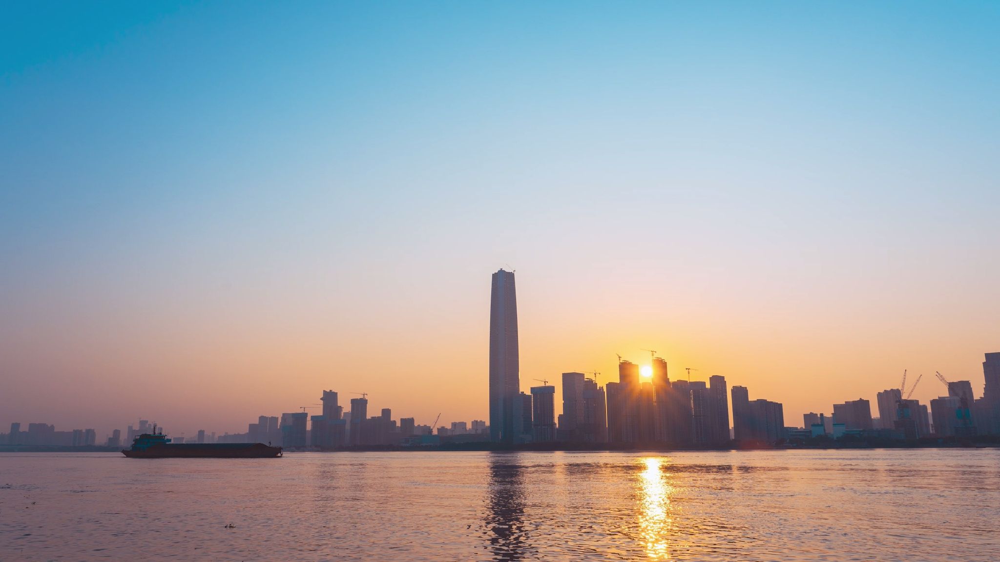 汉江江滩旅行图片