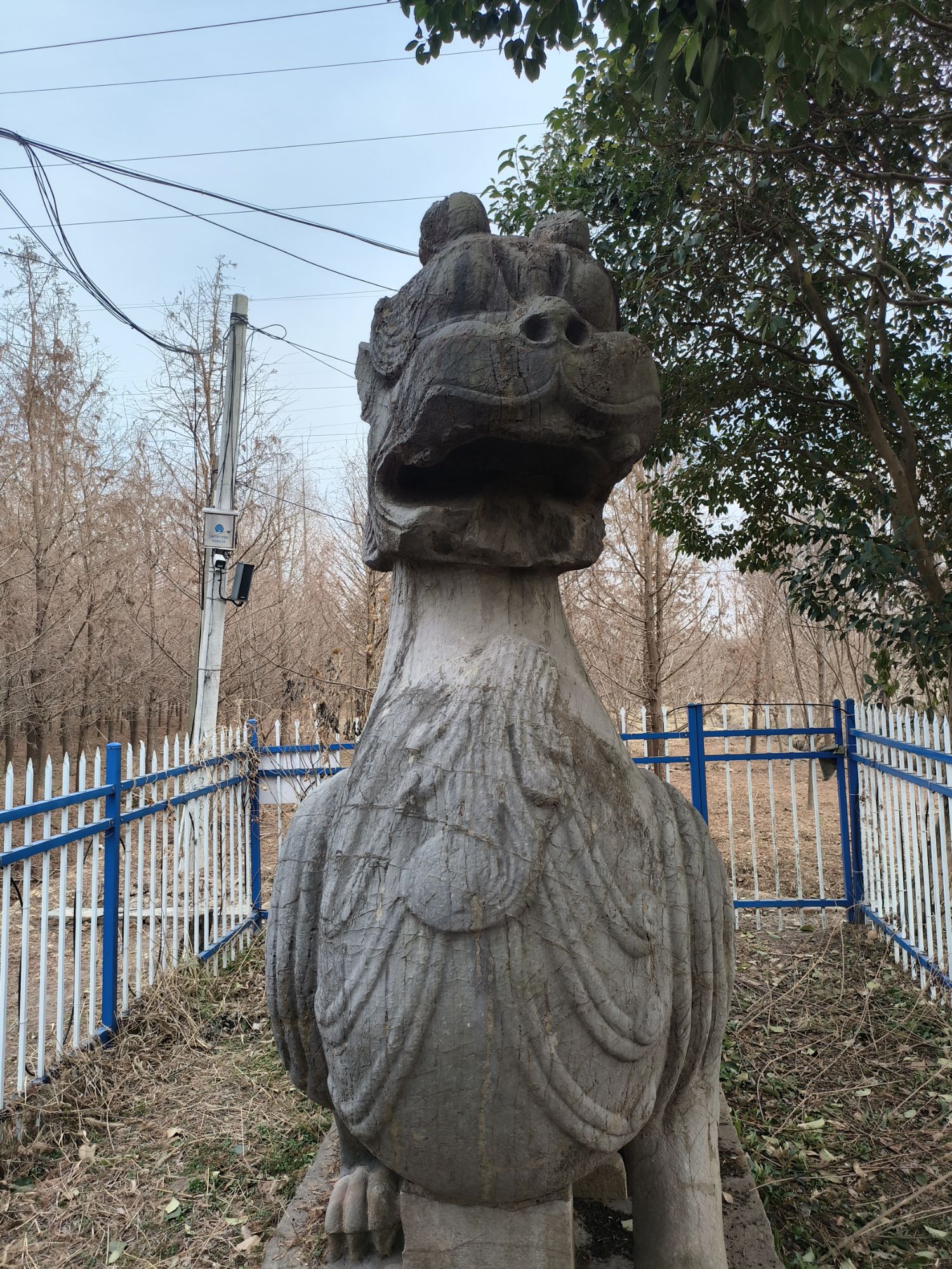 景安陵石刻旅行图片