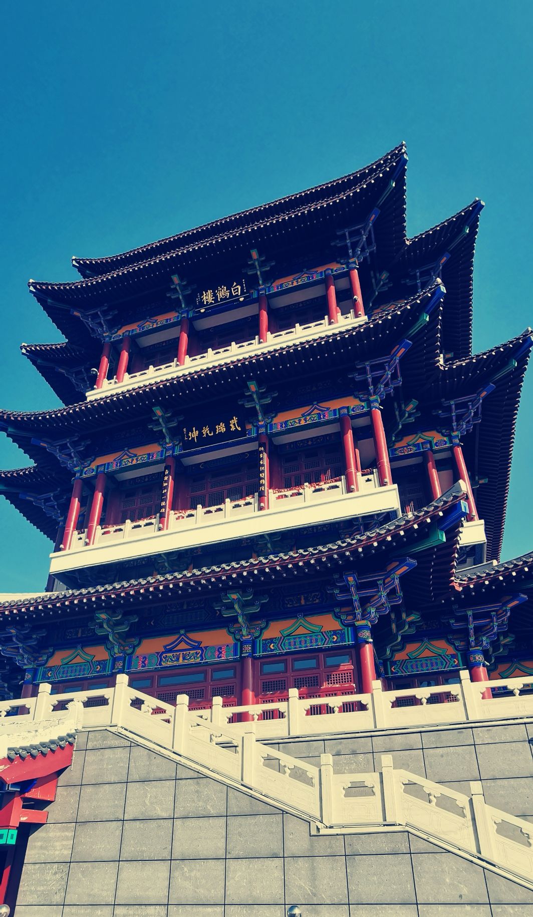 白鹤楼景区旅行图片