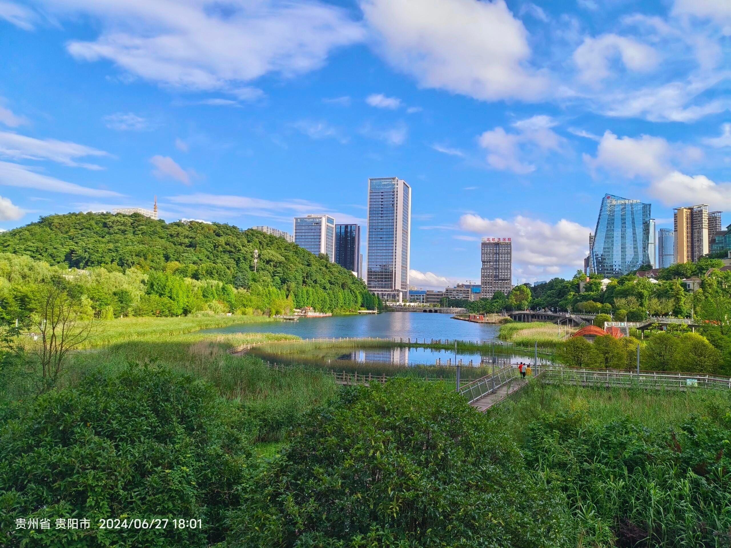 白鹭湖公园旅行图片