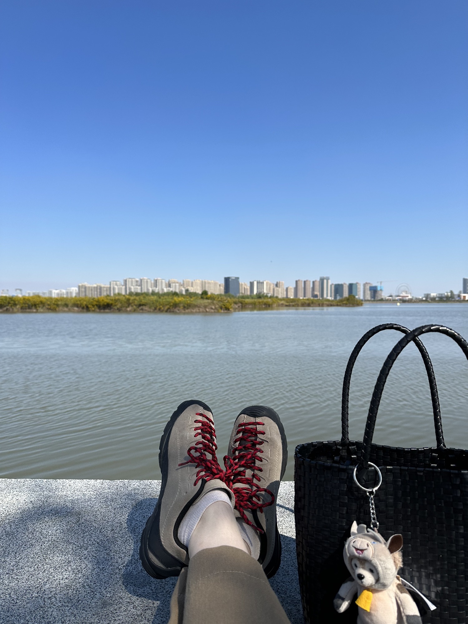 杭州湾新区观塘湖公园旅行图片