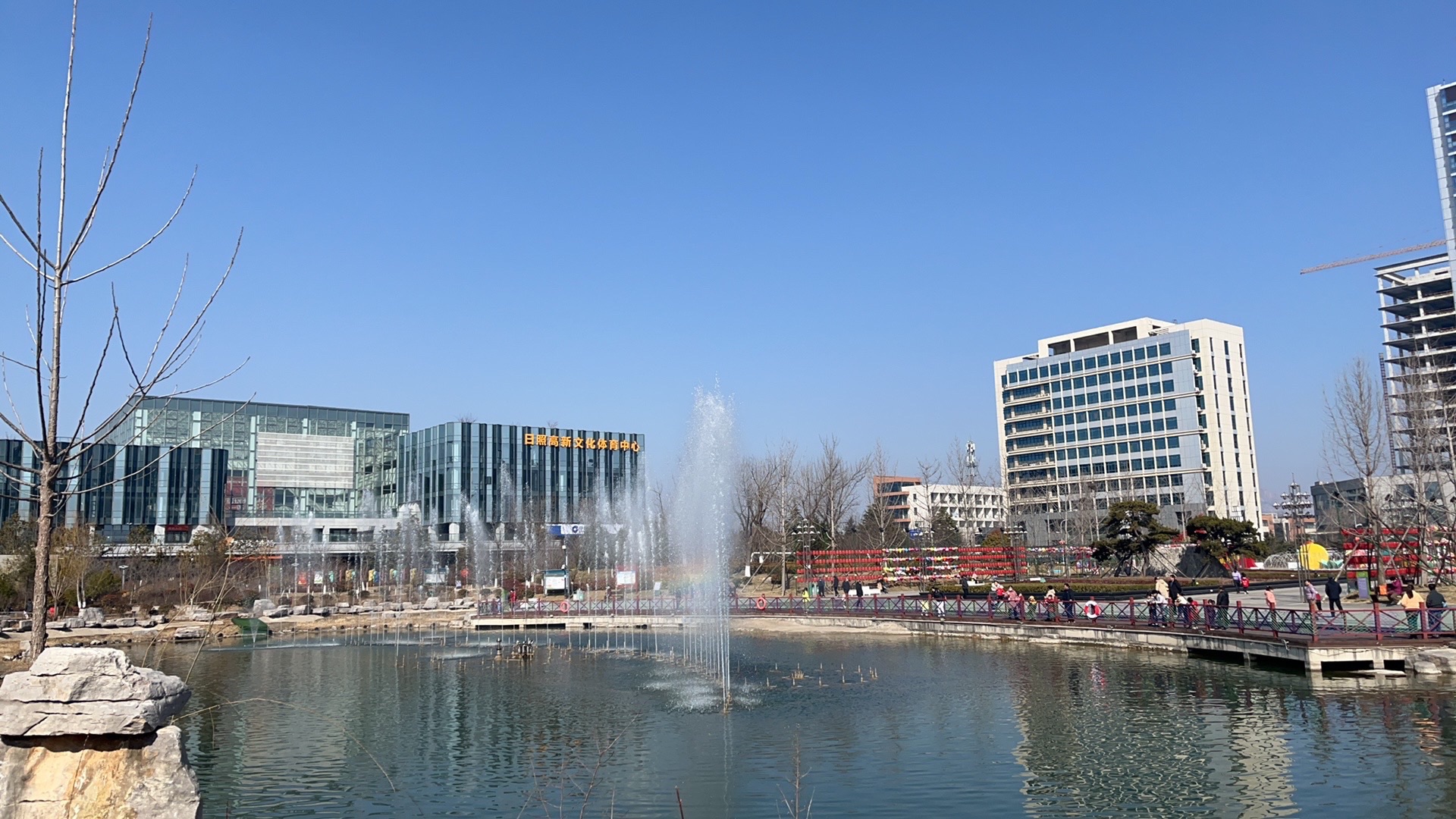 高新区城市生态公园旅行图片