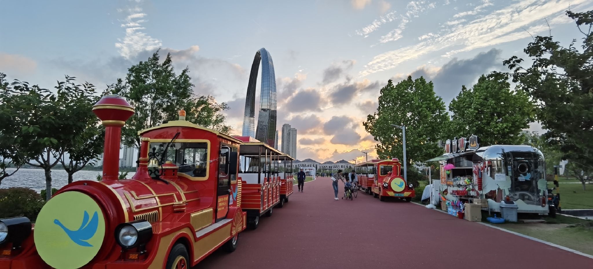 樱花湖体育公园旅行图片