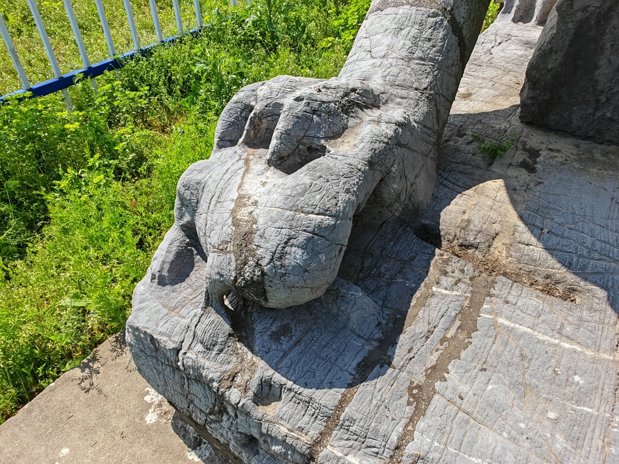 齐宣帝萧承之永安陵石刻旅行图片