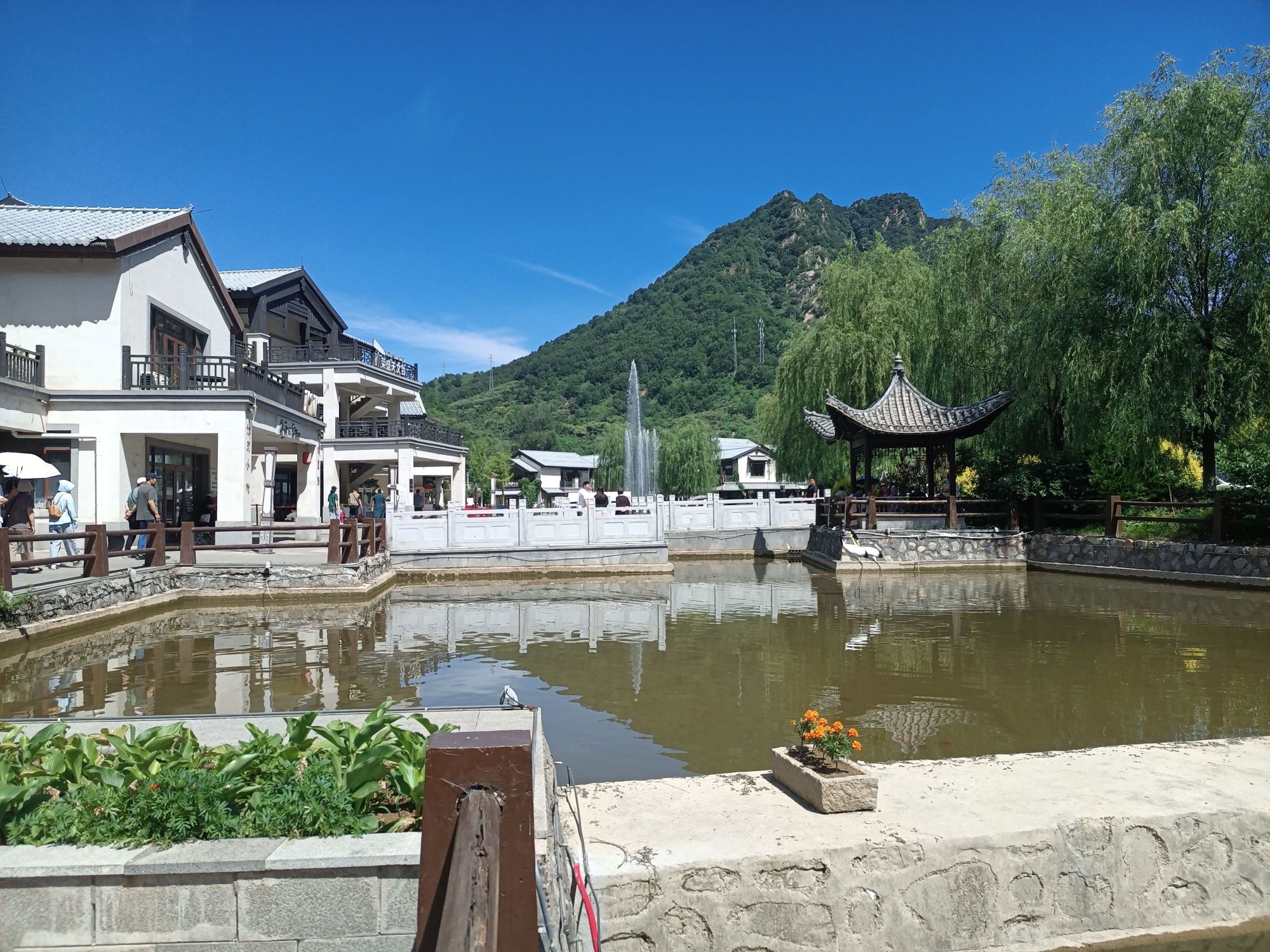 青松岭塞外江南水镇