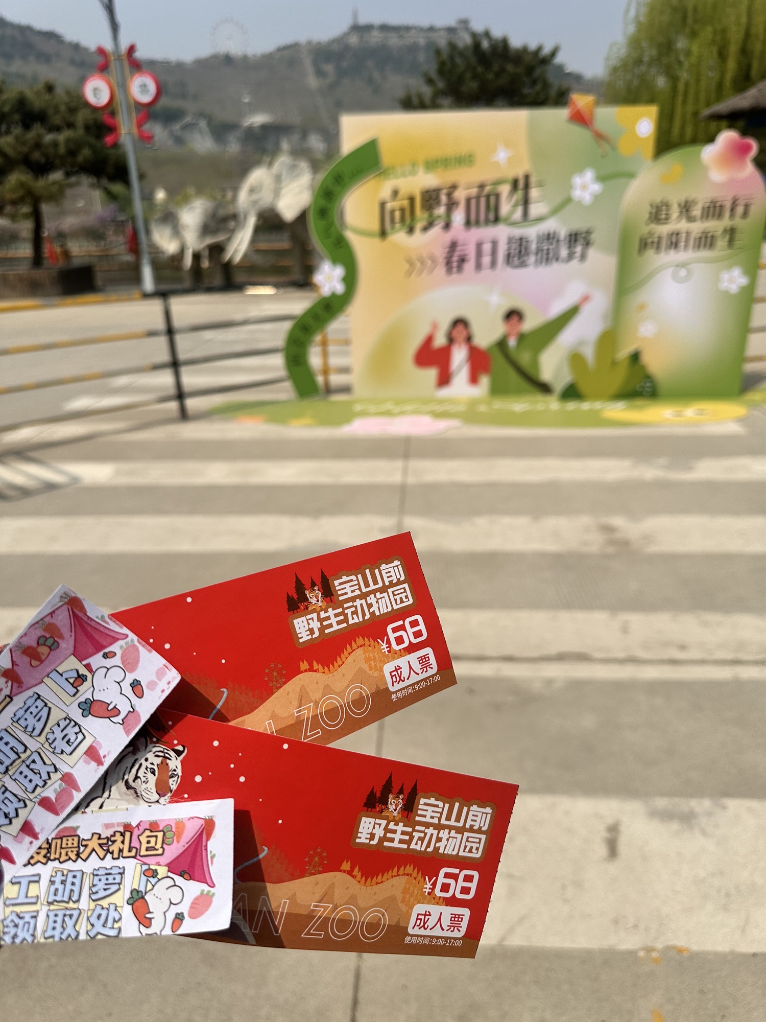 宝山前野生动物园
