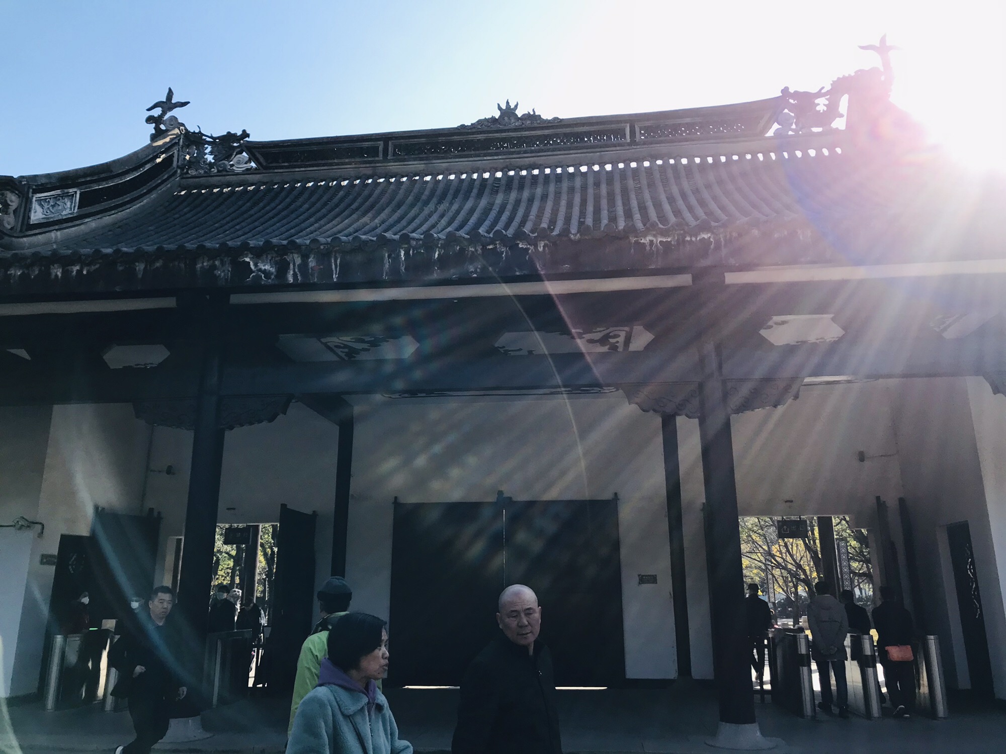 惠山古镇景区-锡山门