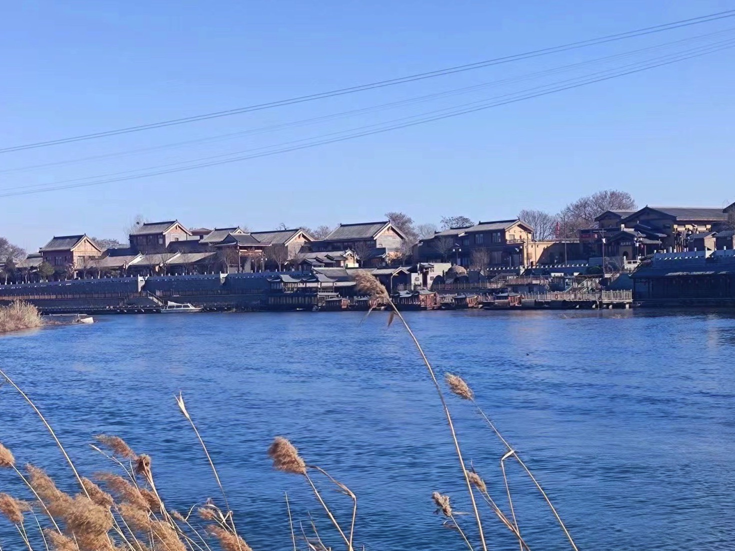 磁县滏阳河如意湖生态湿地公园旅行图片