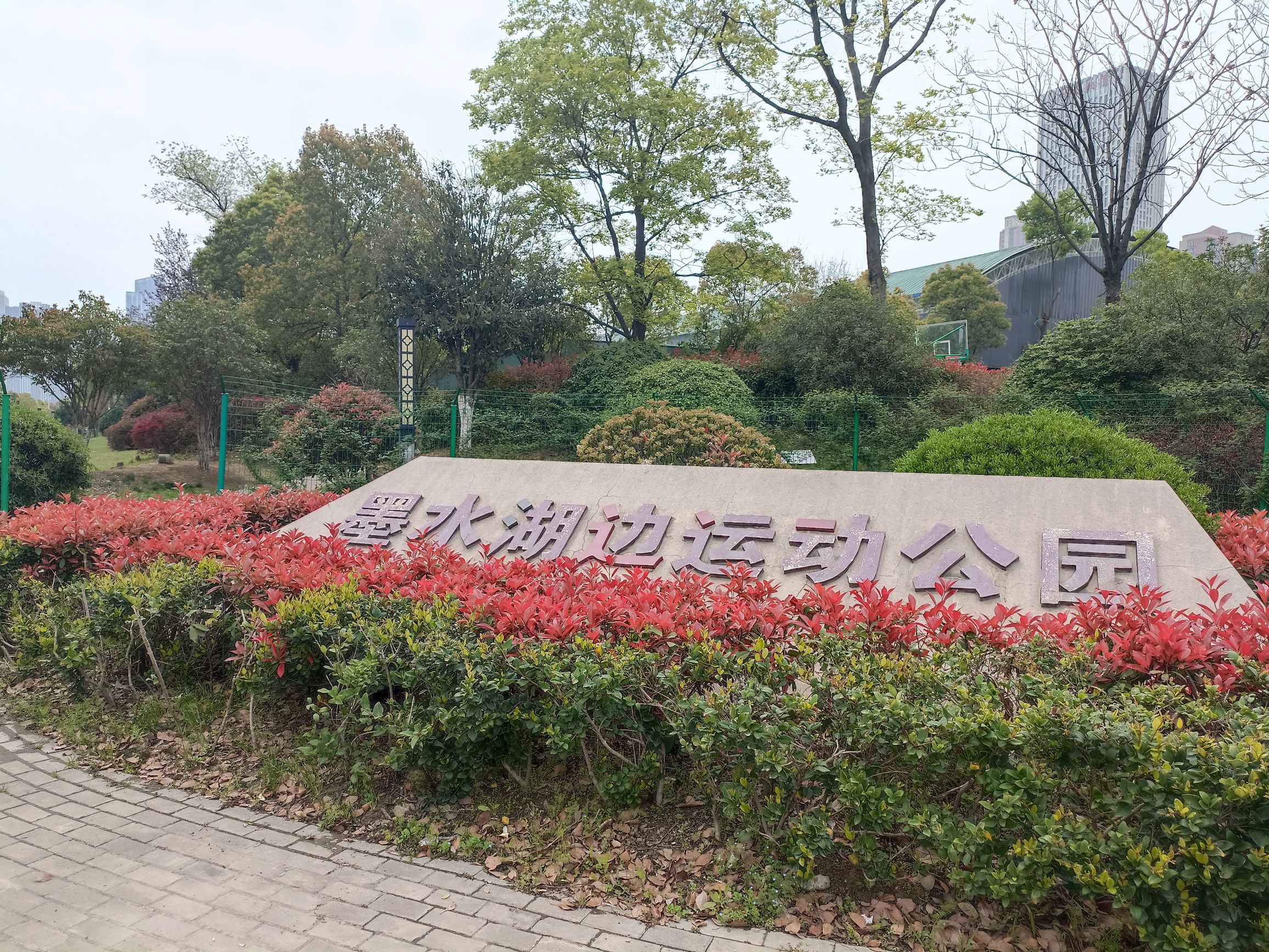 墨水湖边运动公园旅行图片