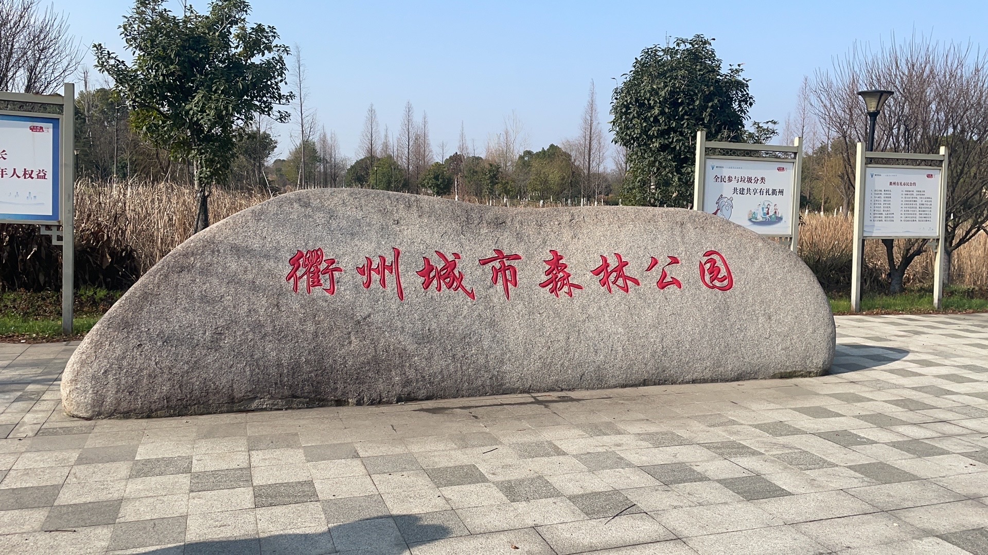 衢州城市森林公园旅行图片