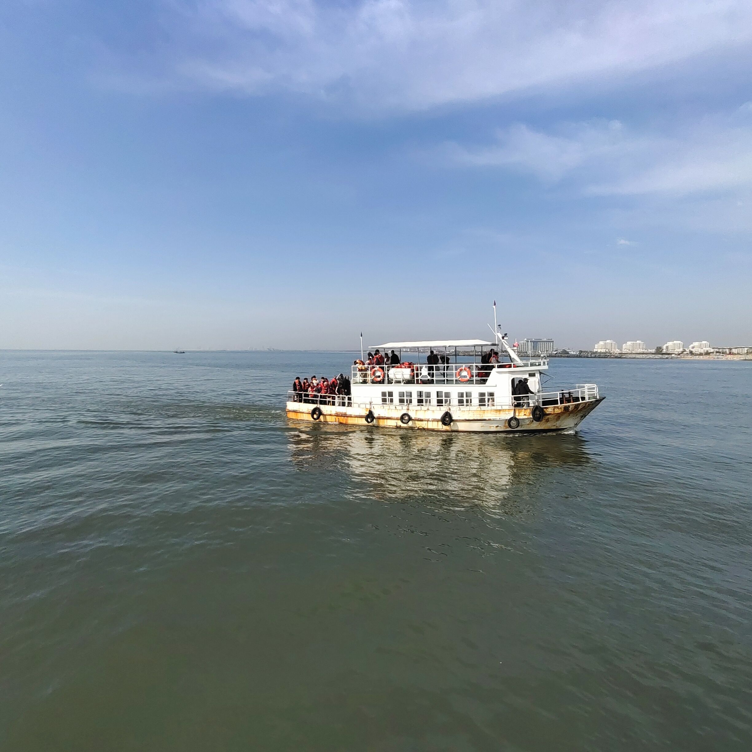 梦之湾海上观光渔政码头旅行图片