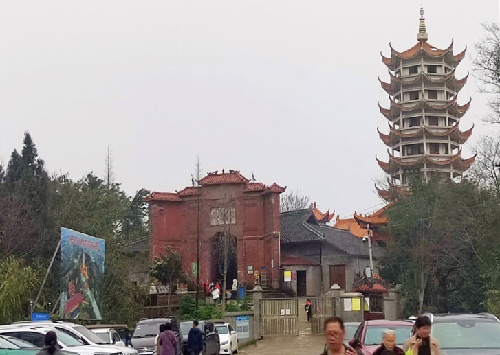 云锦山烟霞阁