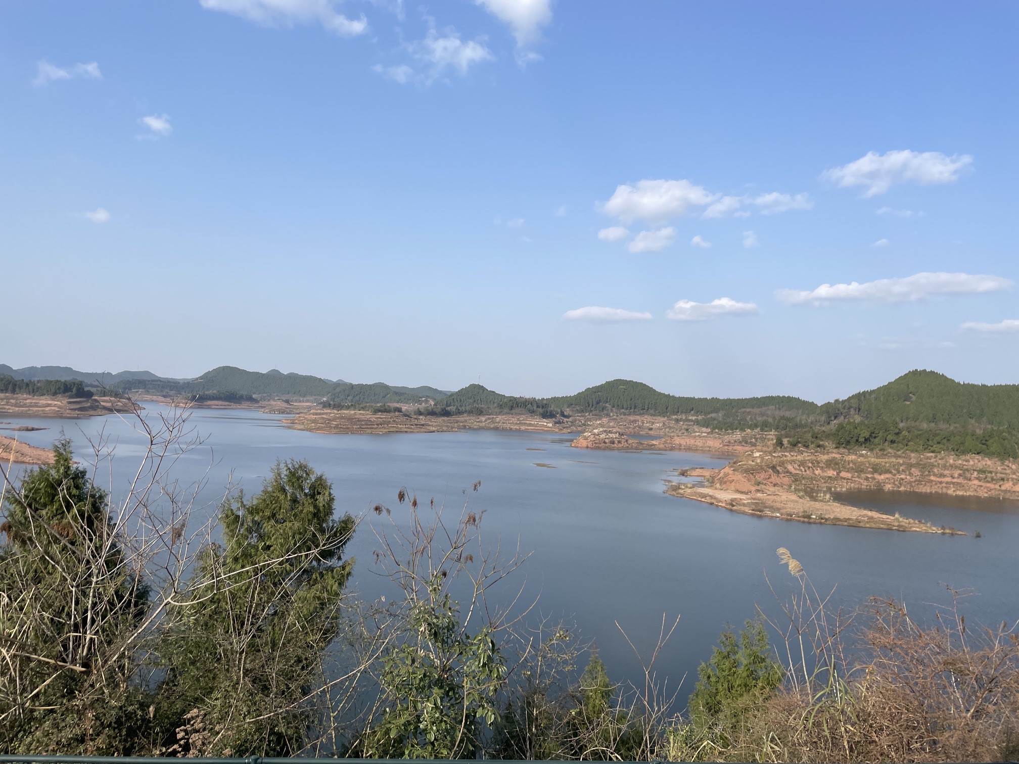 四川省蓬溪县白鹤林水库