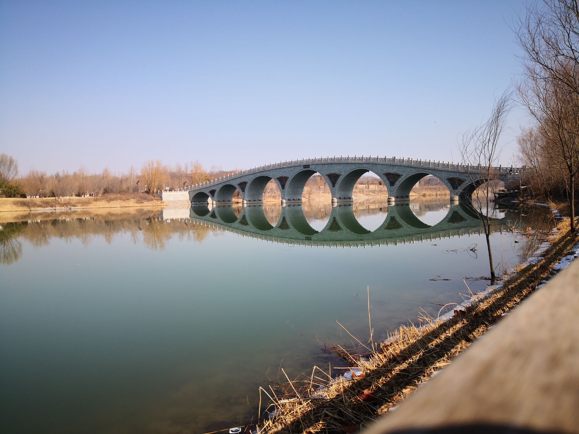 涝洰河生态公园旅行图片