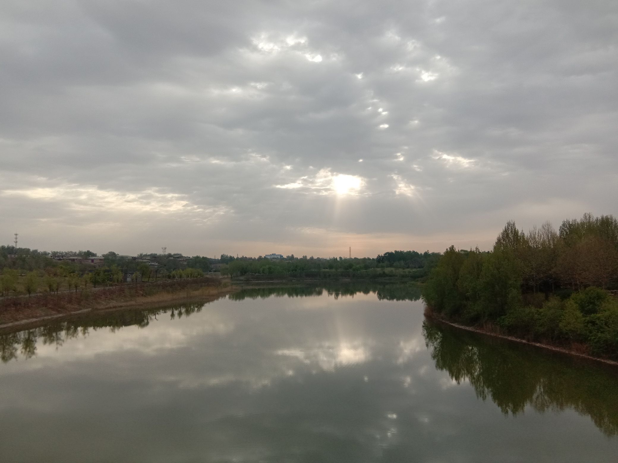 涝洰河生态公园旅行图片