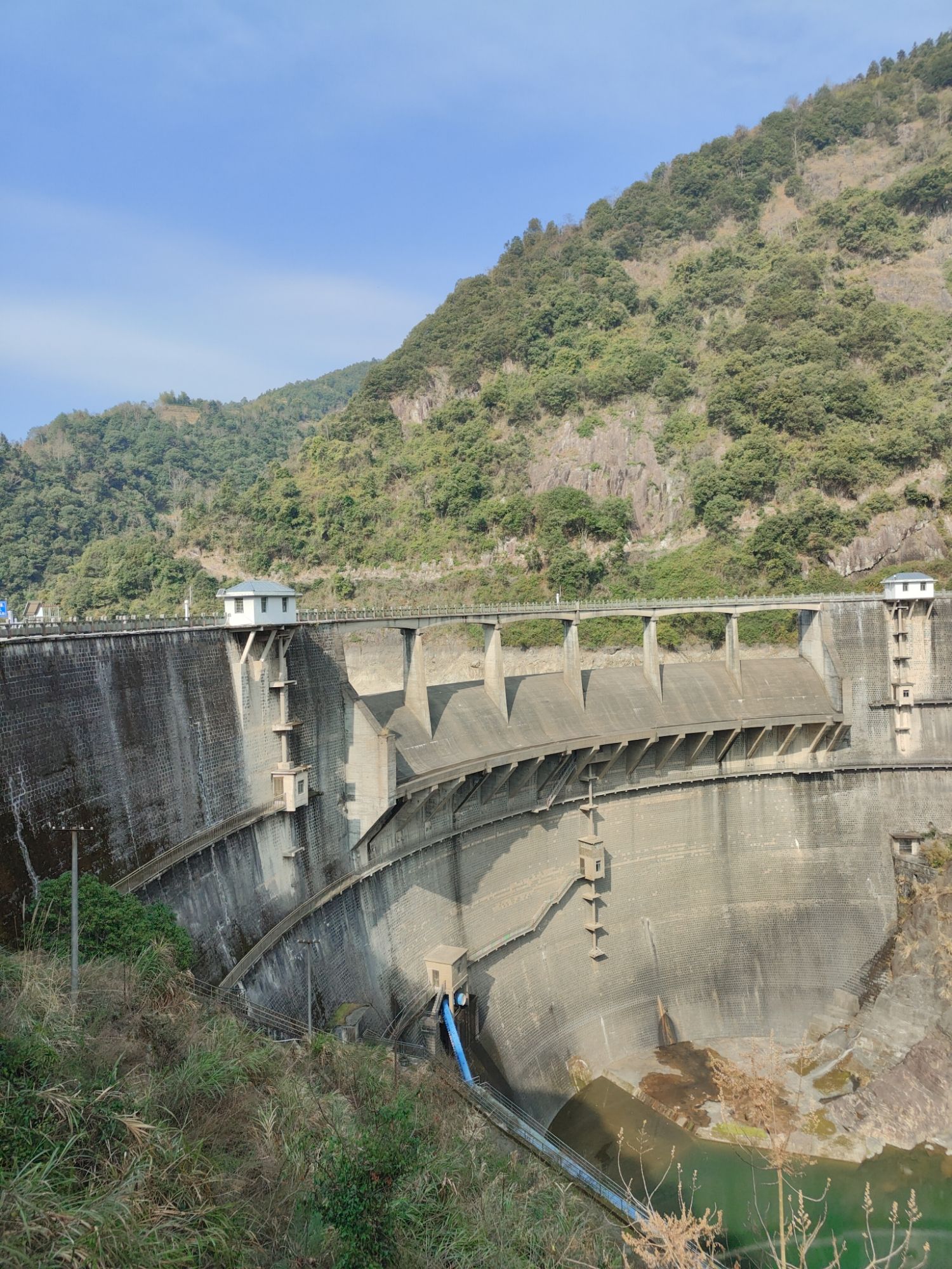 南溪水库坝口