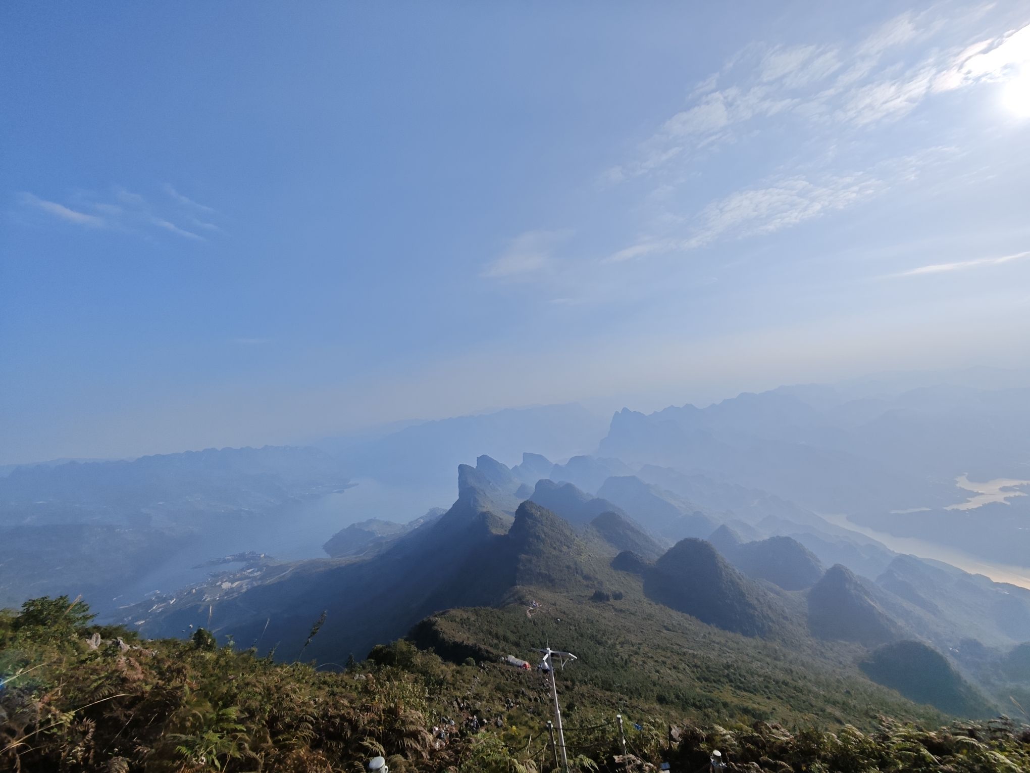 六枝老王山玻璃栈道