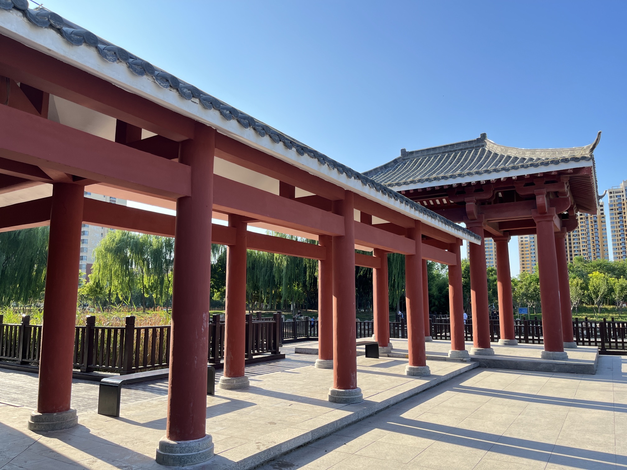 襄都湖公园旅行图片