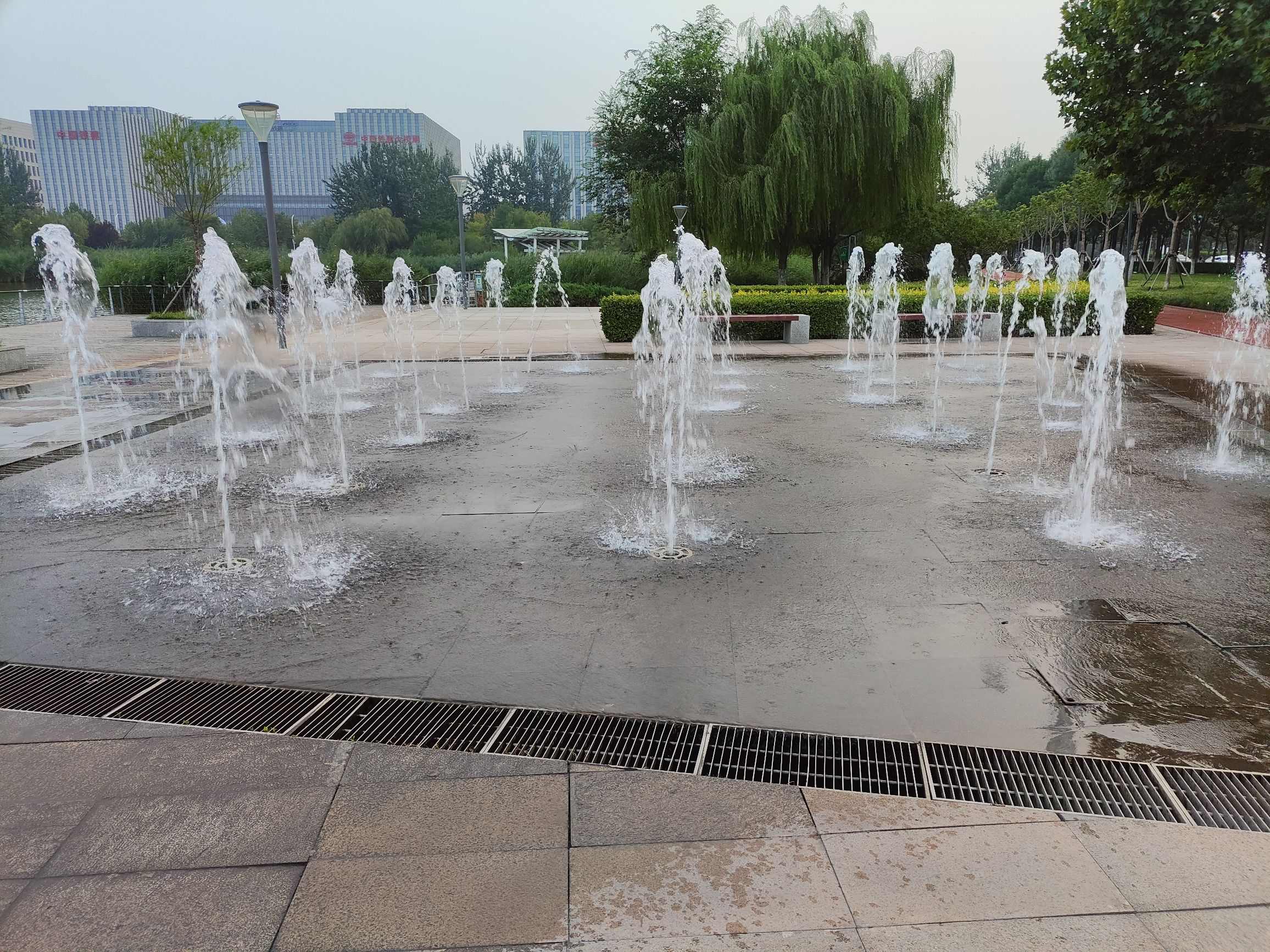 空港景观湖