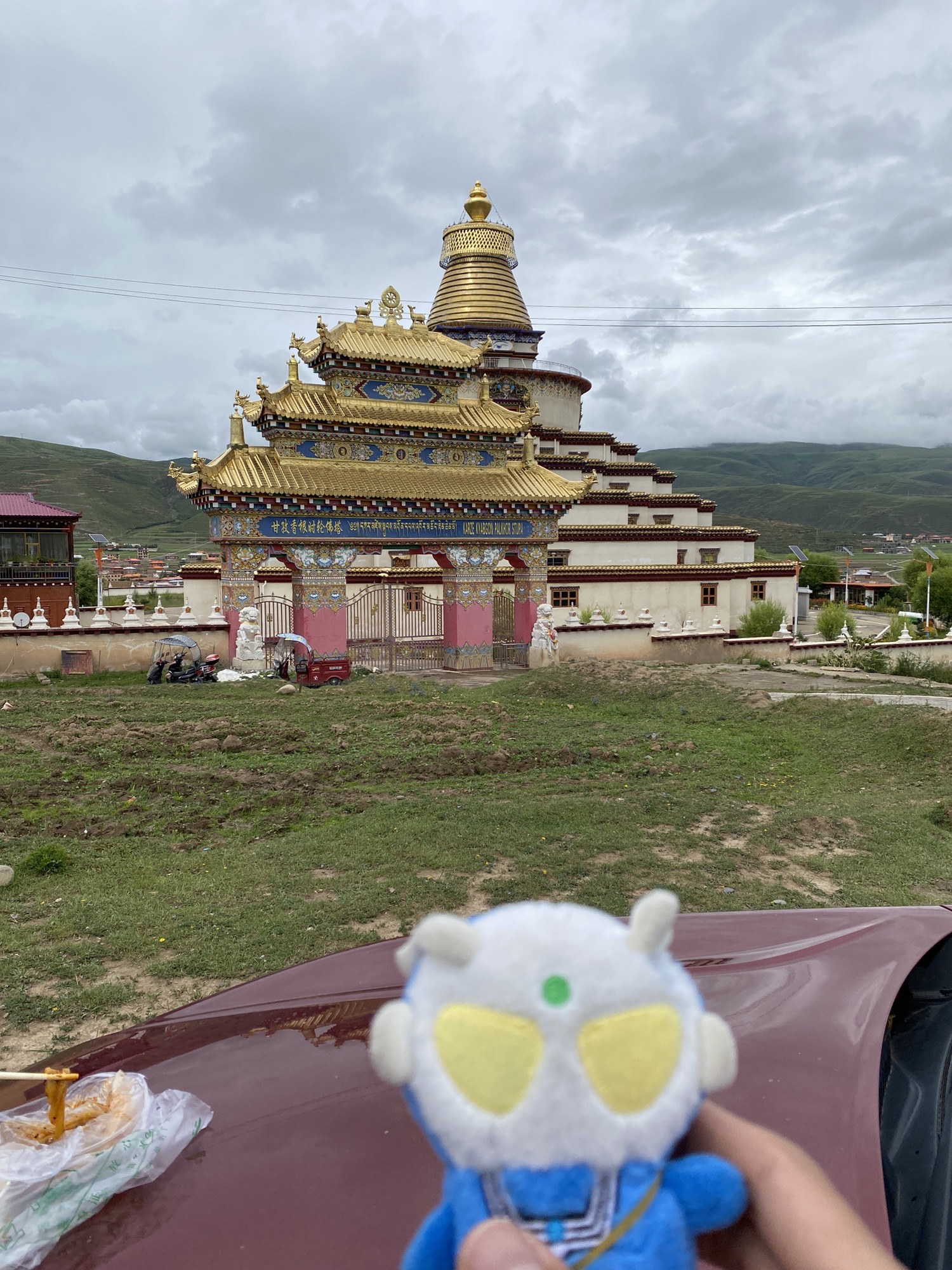 甘孜香根时轮佛塔旅行图片