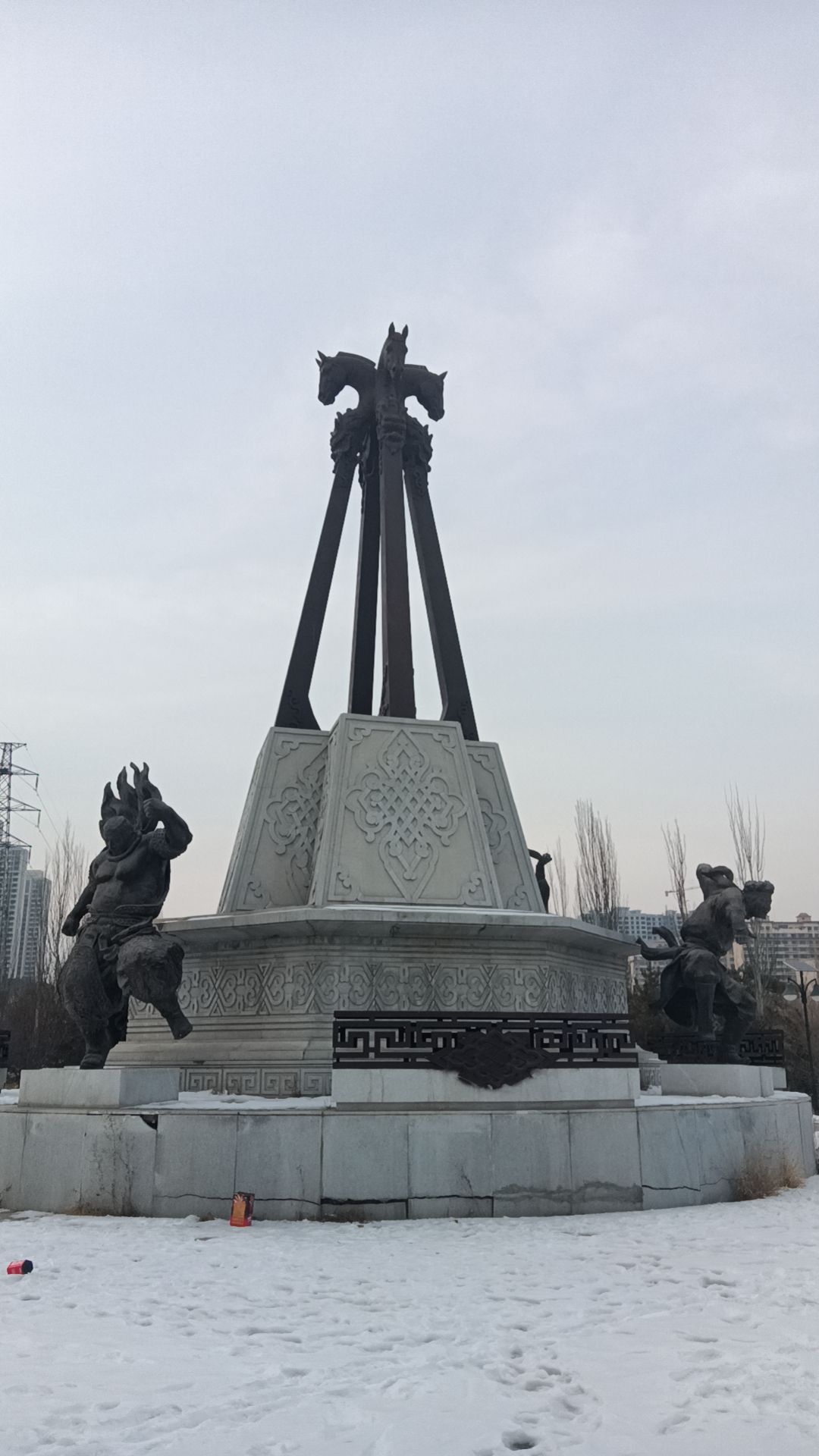 呼市回民区防风林公园