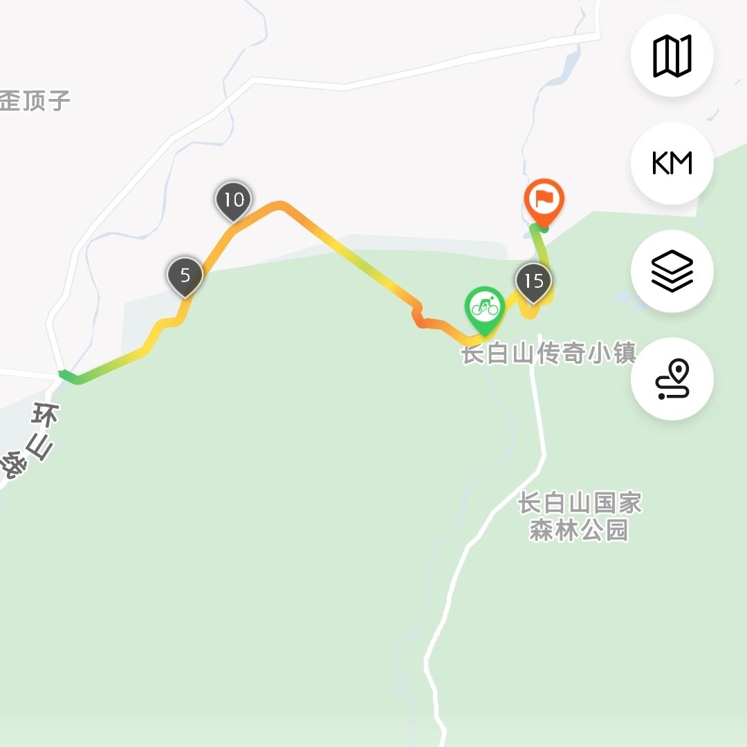 长白山自行车骑行公园
