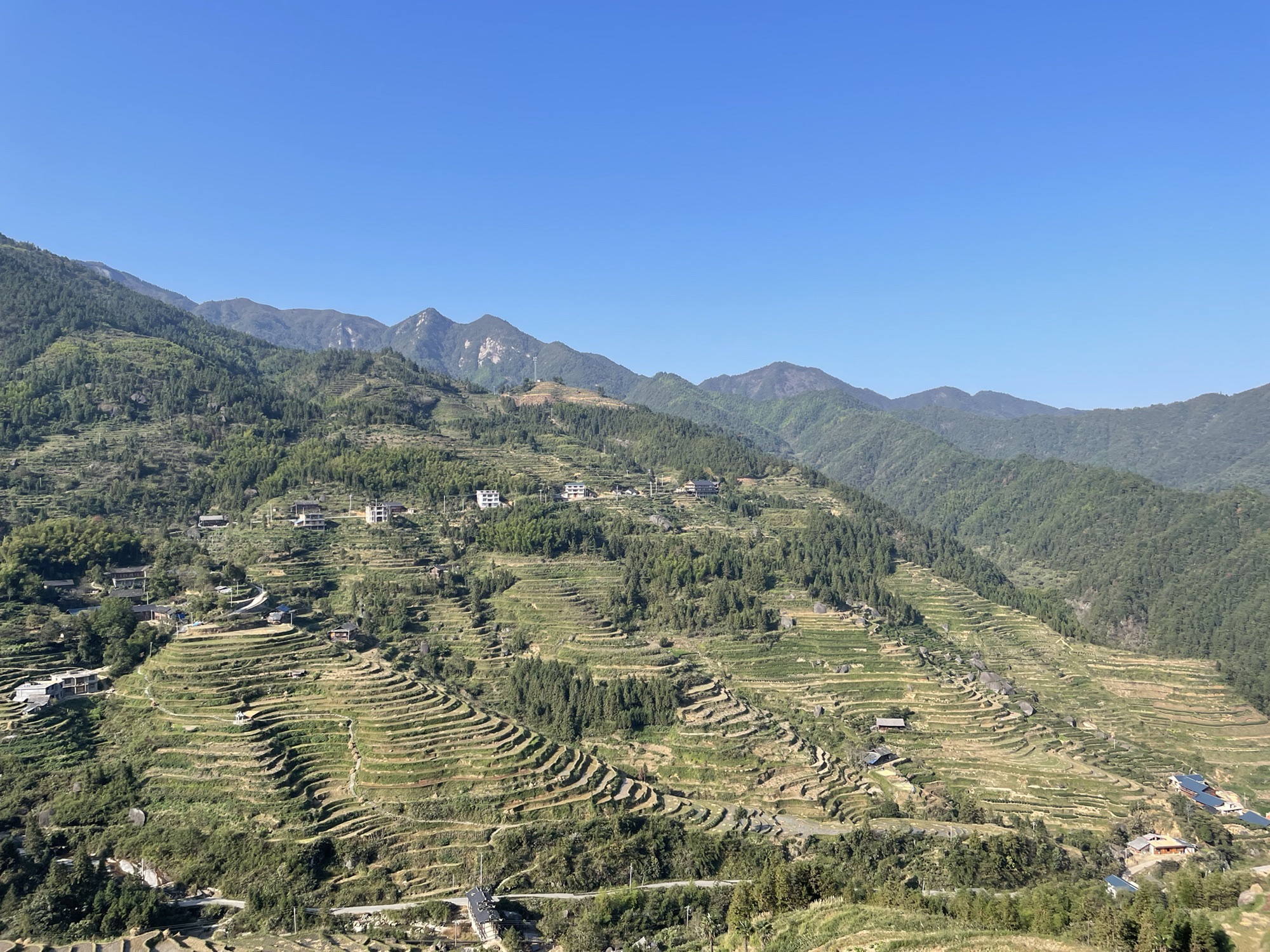 白水洞梯田观景台