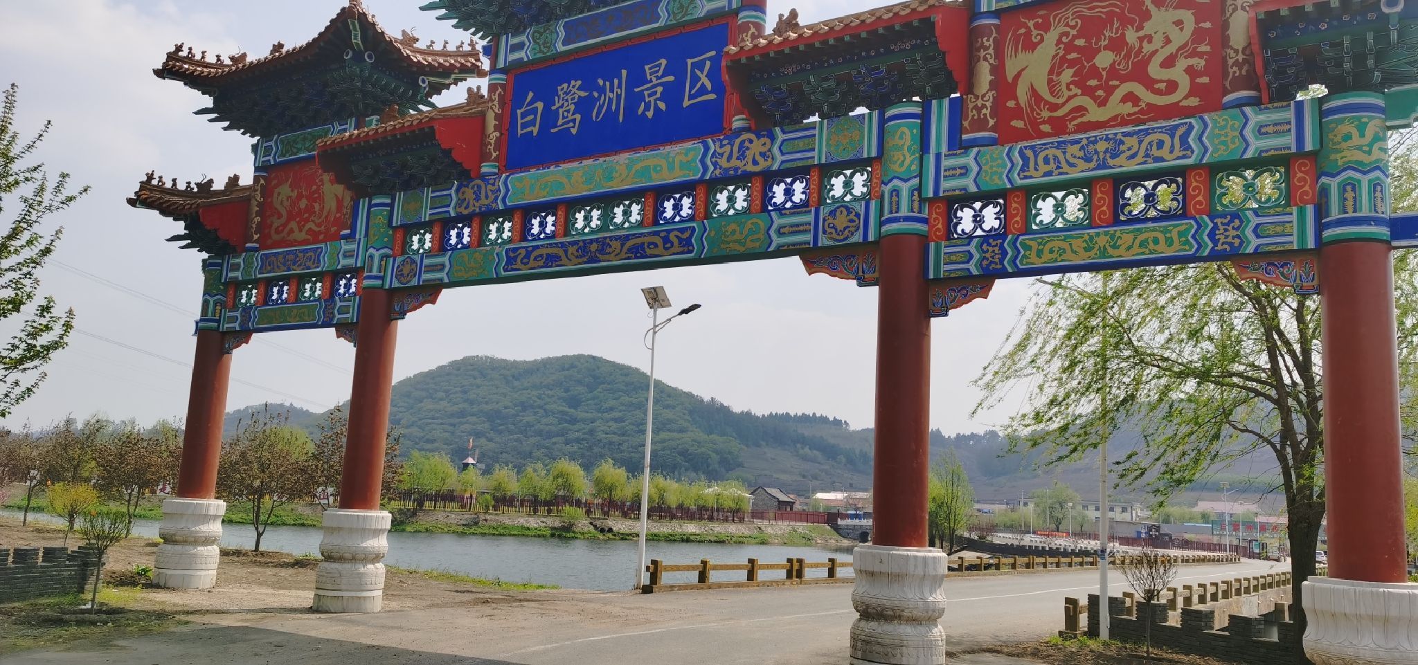 白鹭洲景区