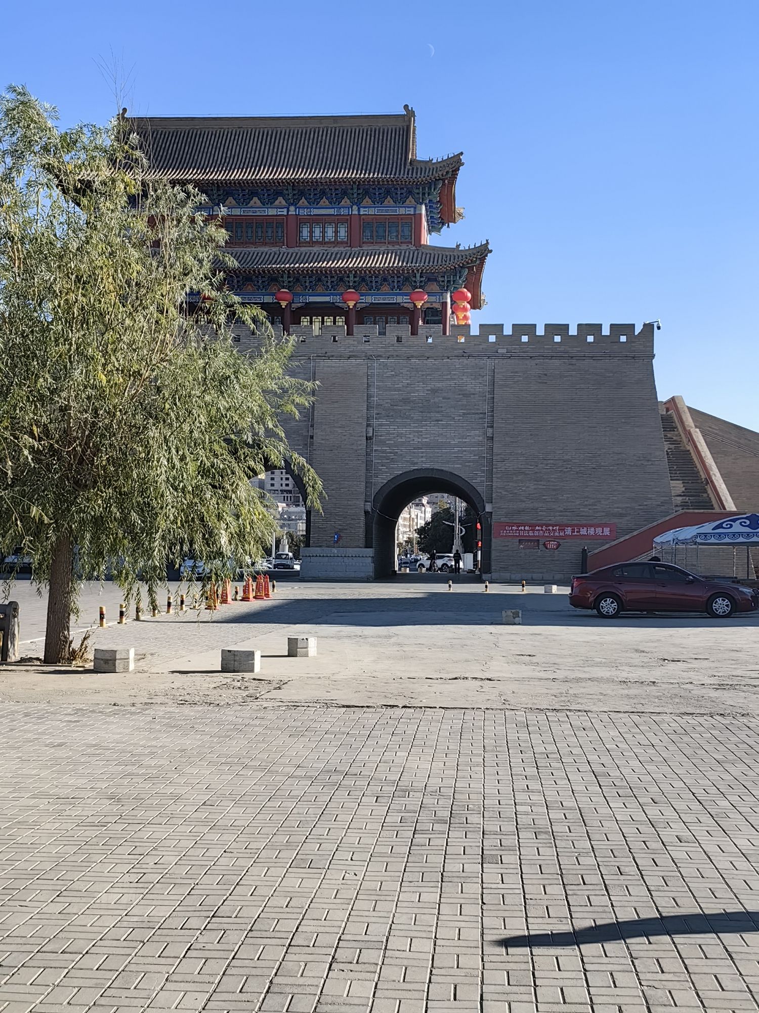 定远营南门城楼旅行图片