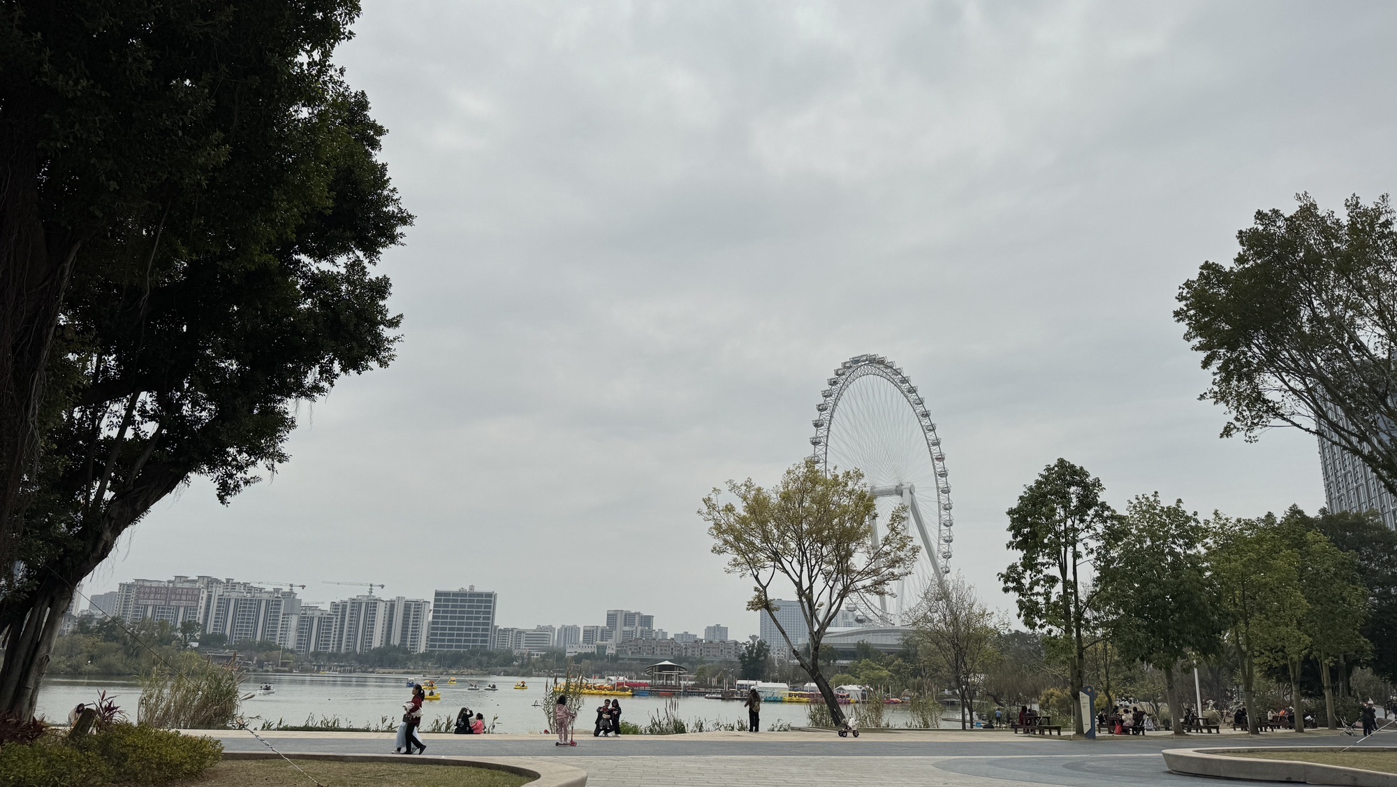 晋安湖公园旅行图片