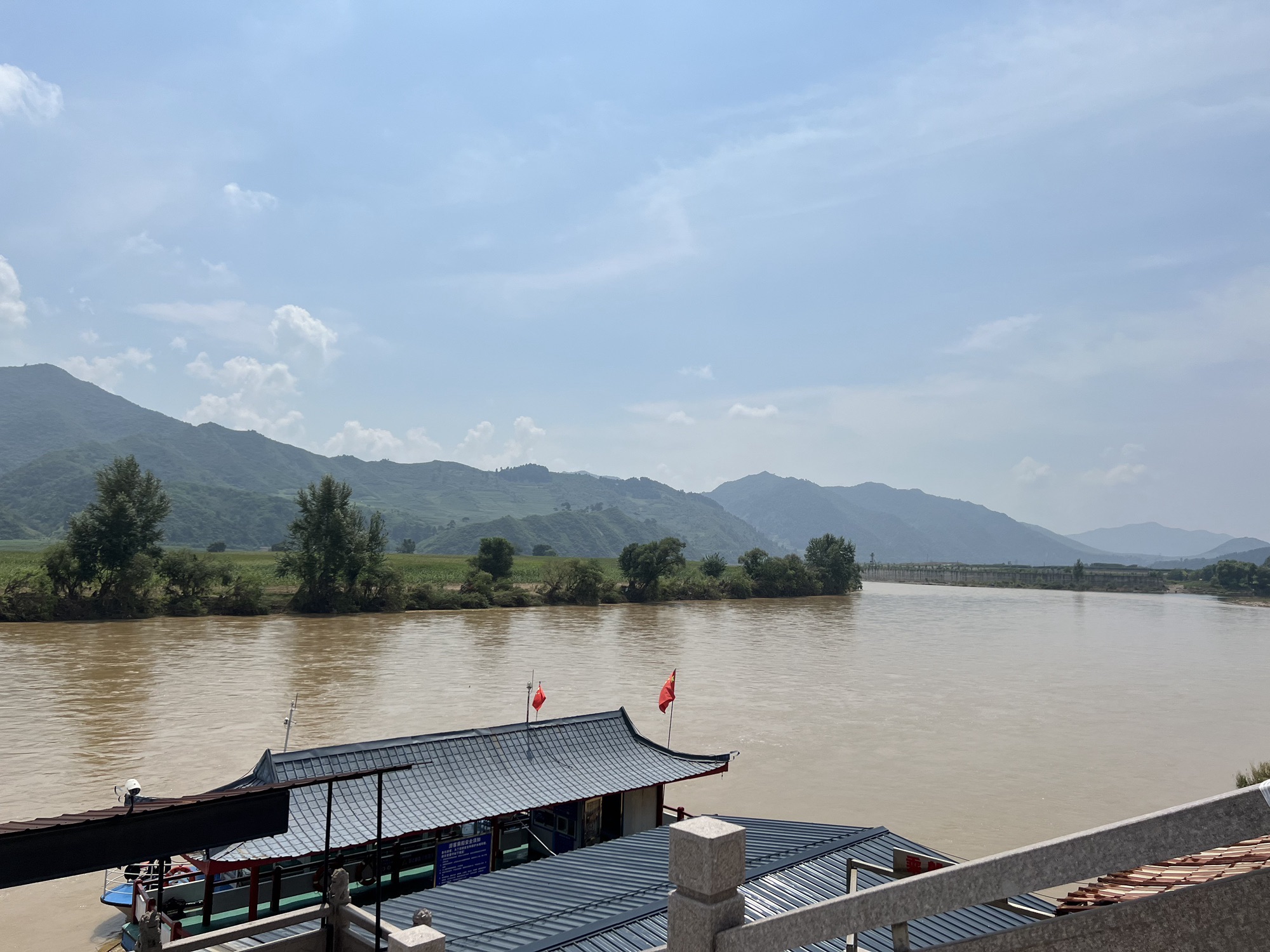 鸭绿江国境旅游区观景台