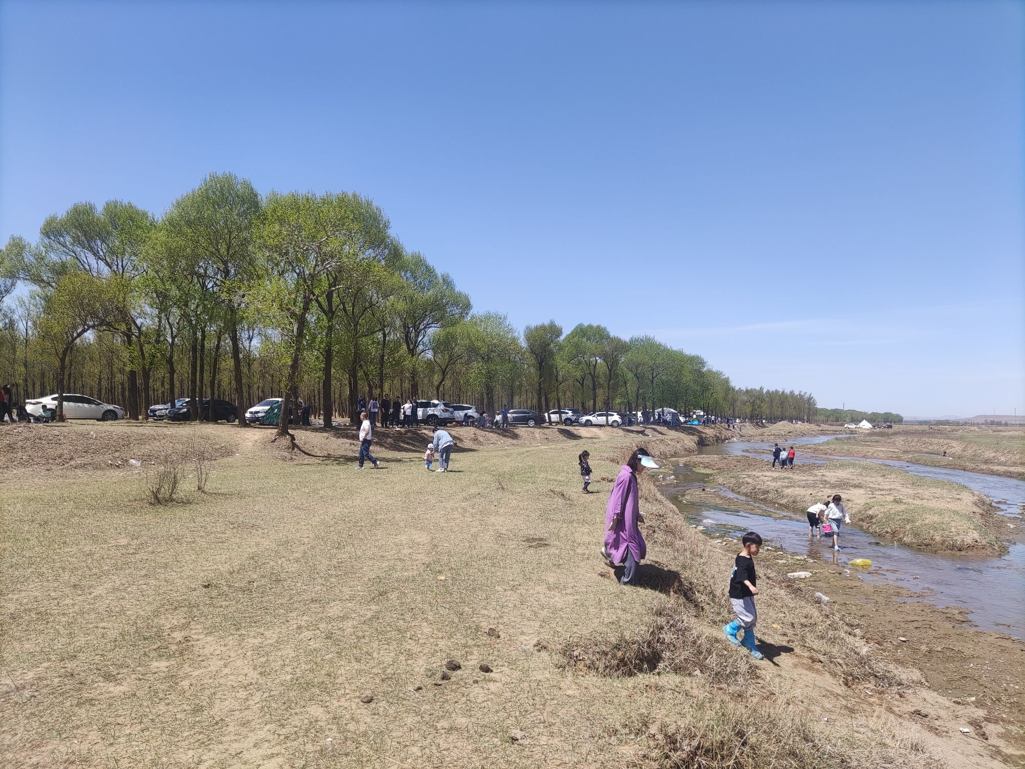 饮马河生态湿地旅游景区旅行图片