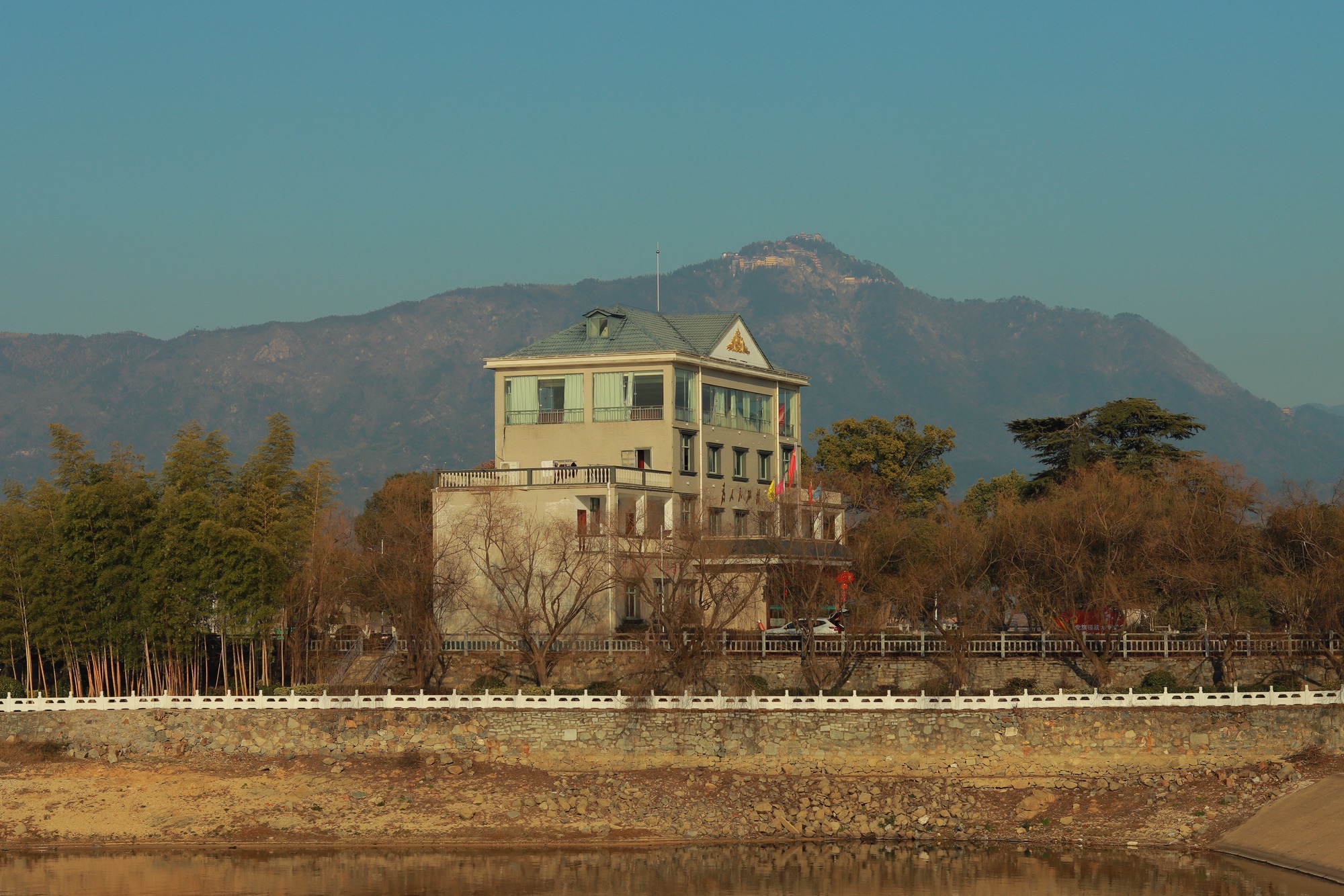 梅川水库水利风景区大坝