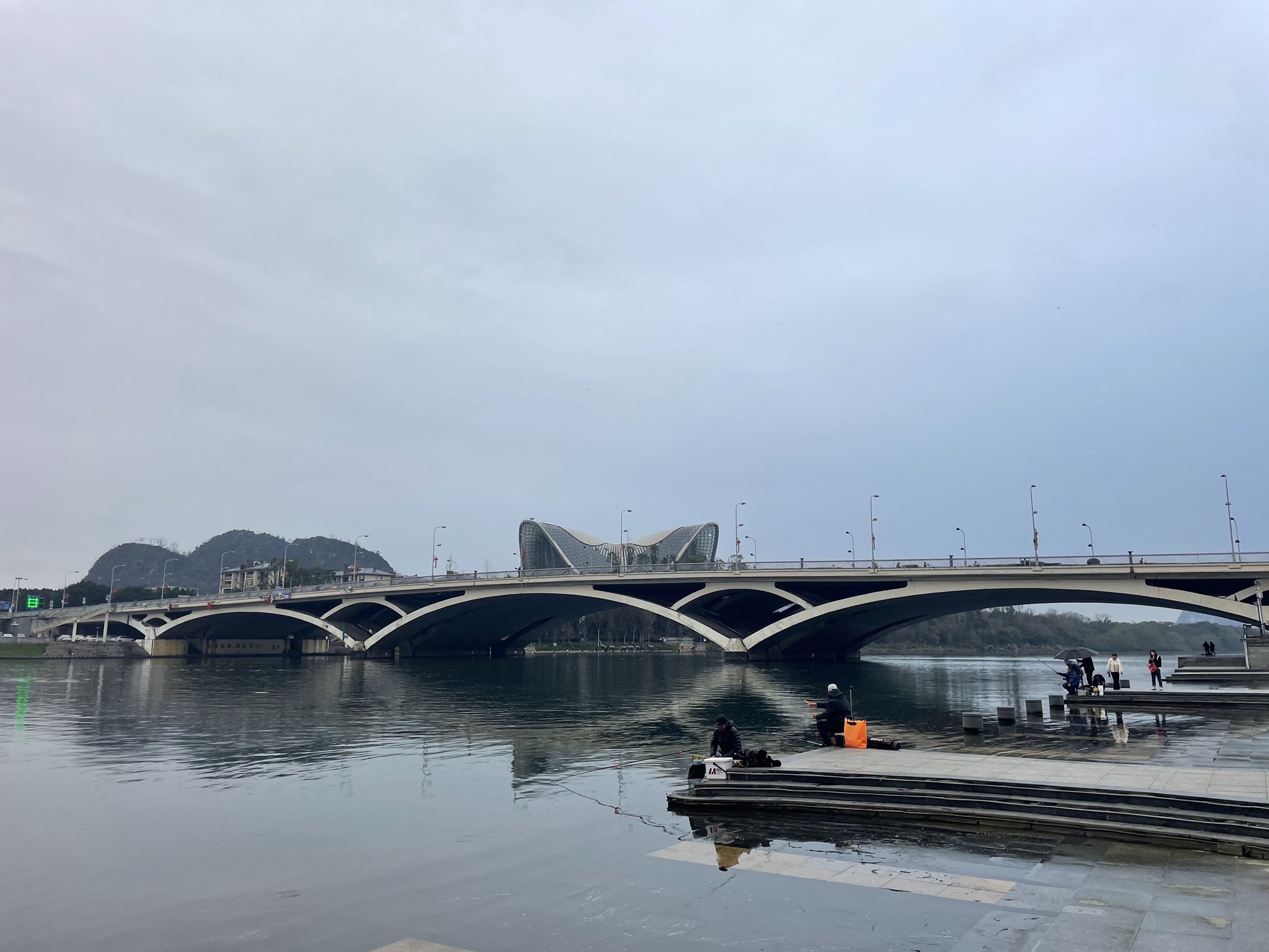 漓江西岸慢行步道文化长廊