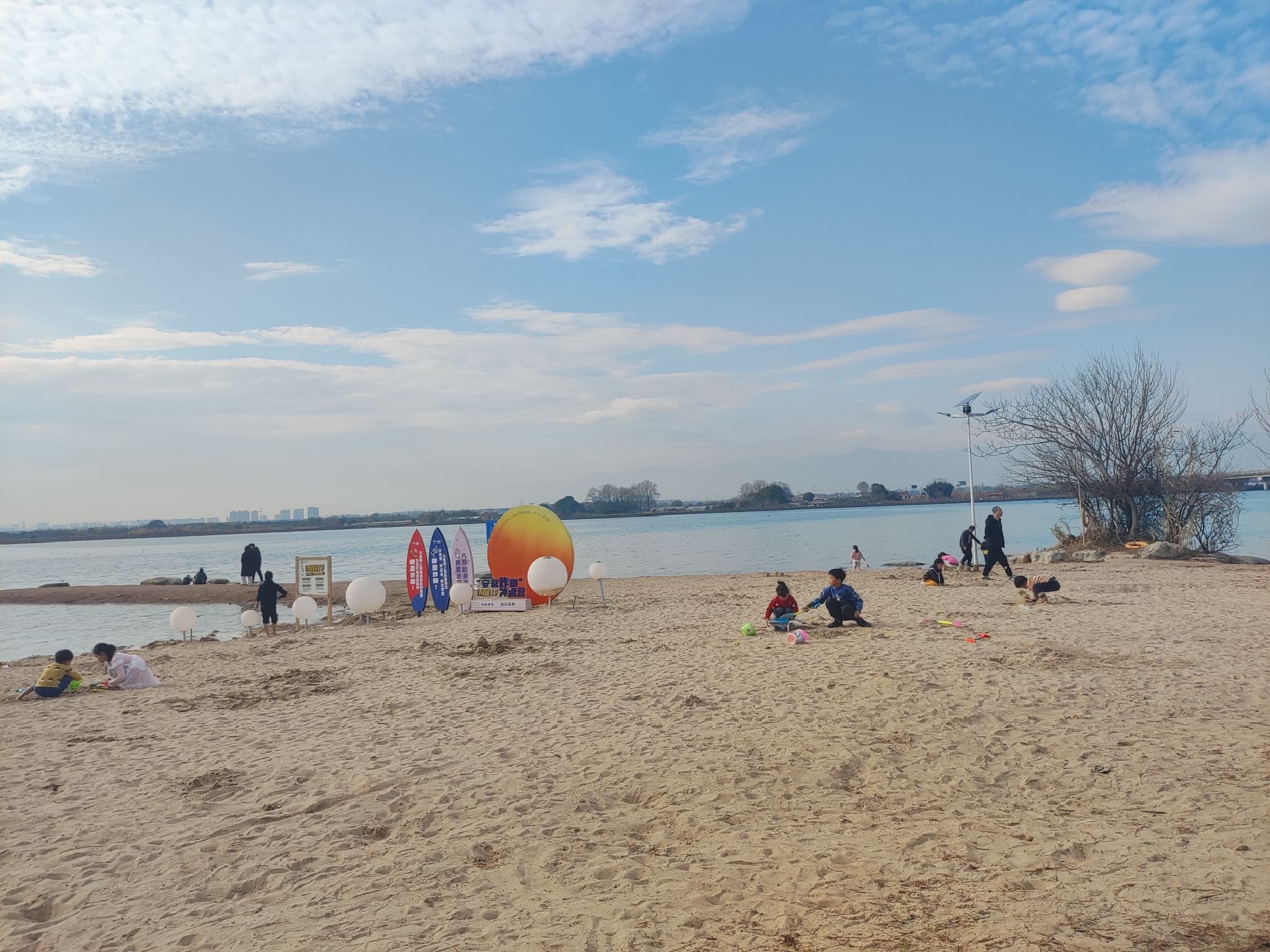 衢江网红沙滩旅行图片