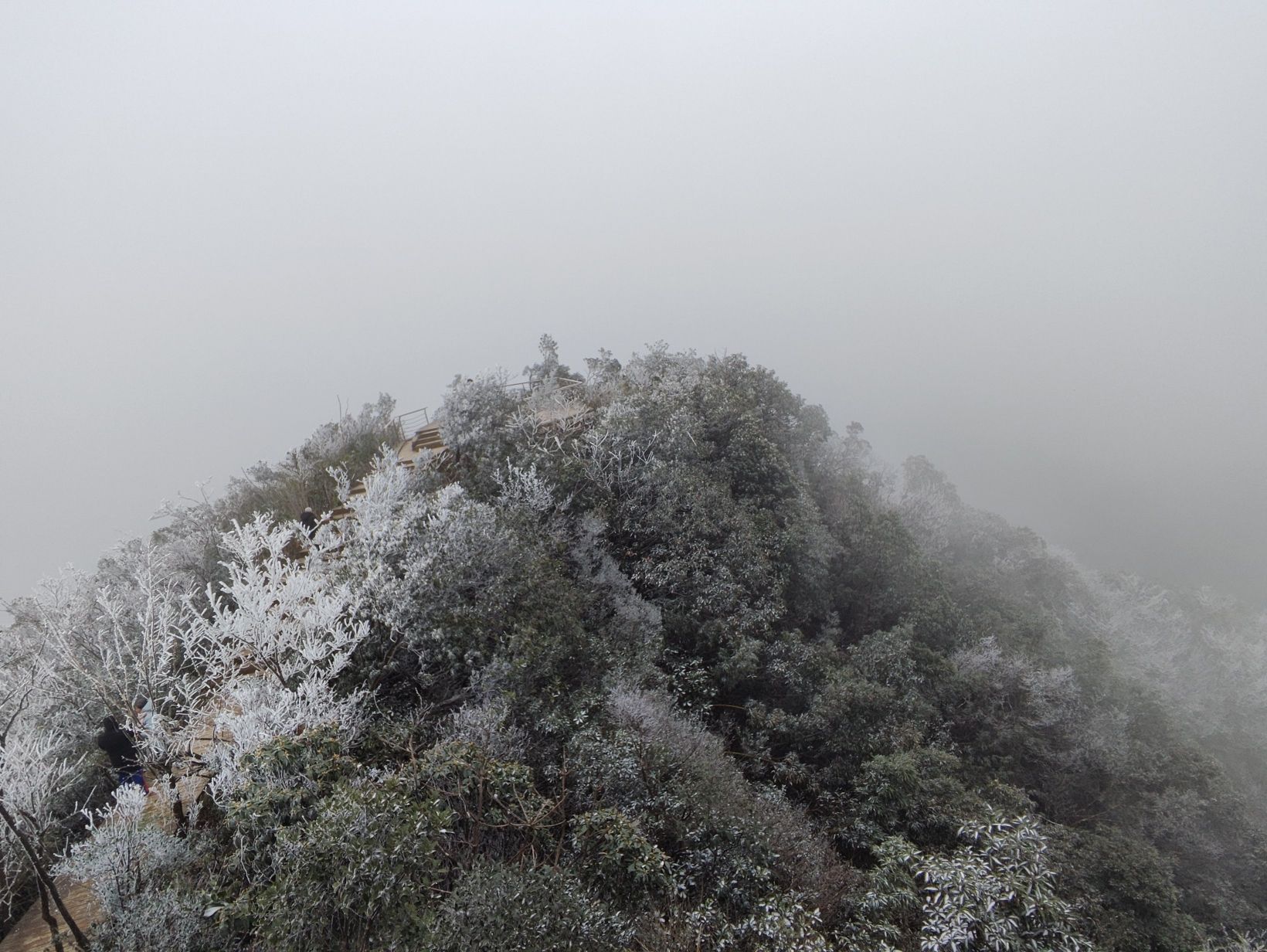 明梅山顶