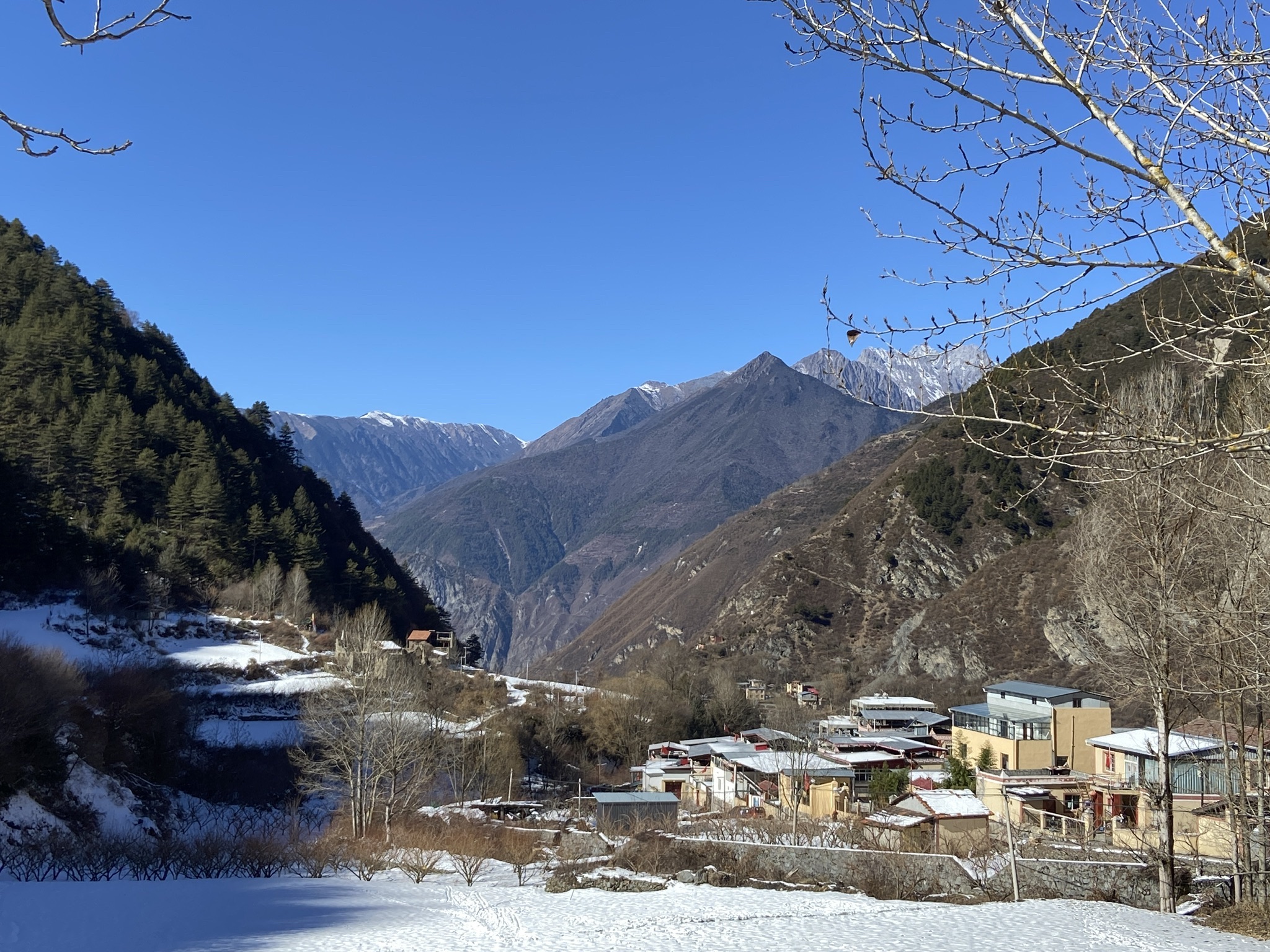 胆扎木沟红山旅游风景区旅行图片