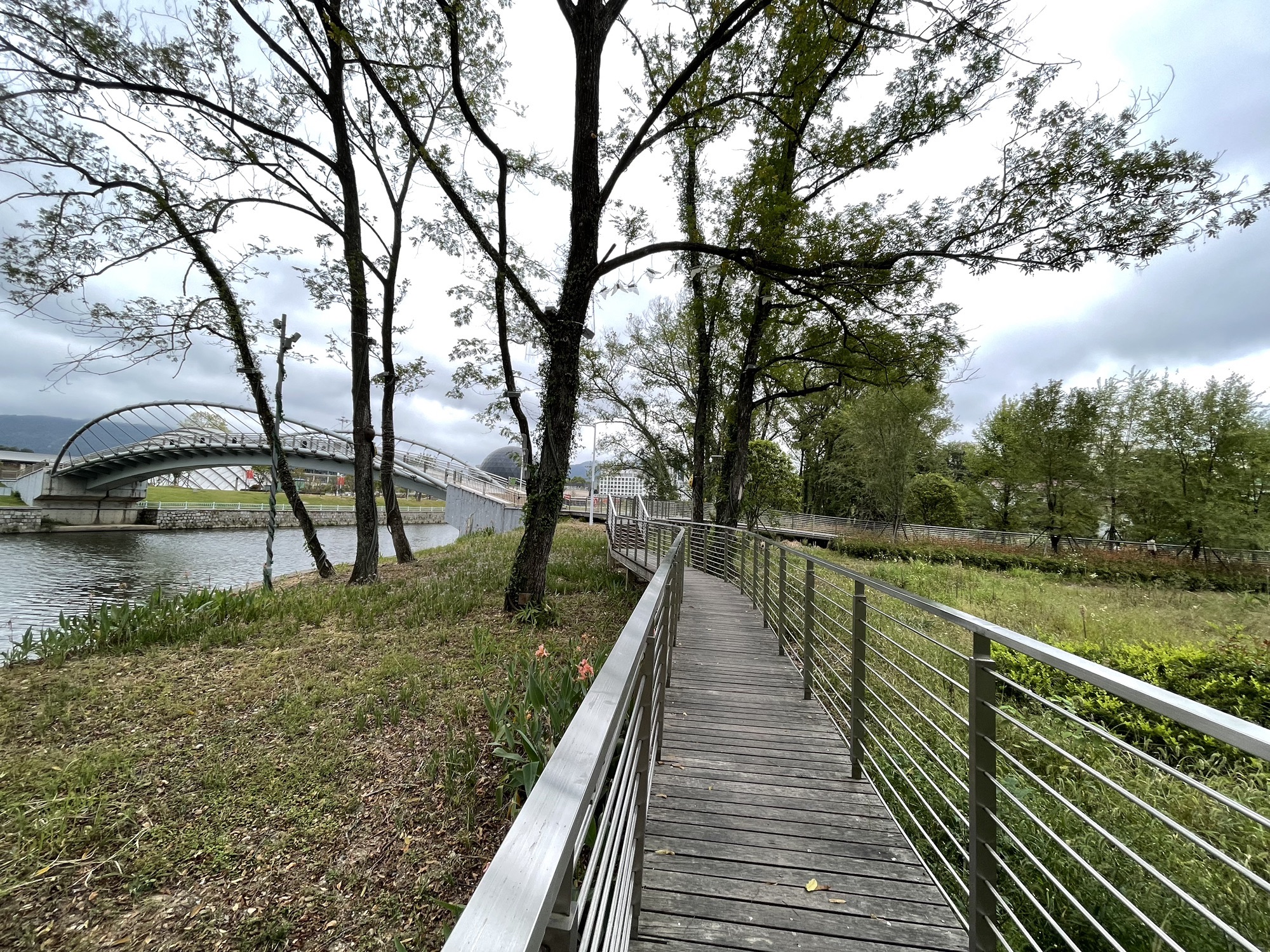 浦溪河网红沙滩旅行图片