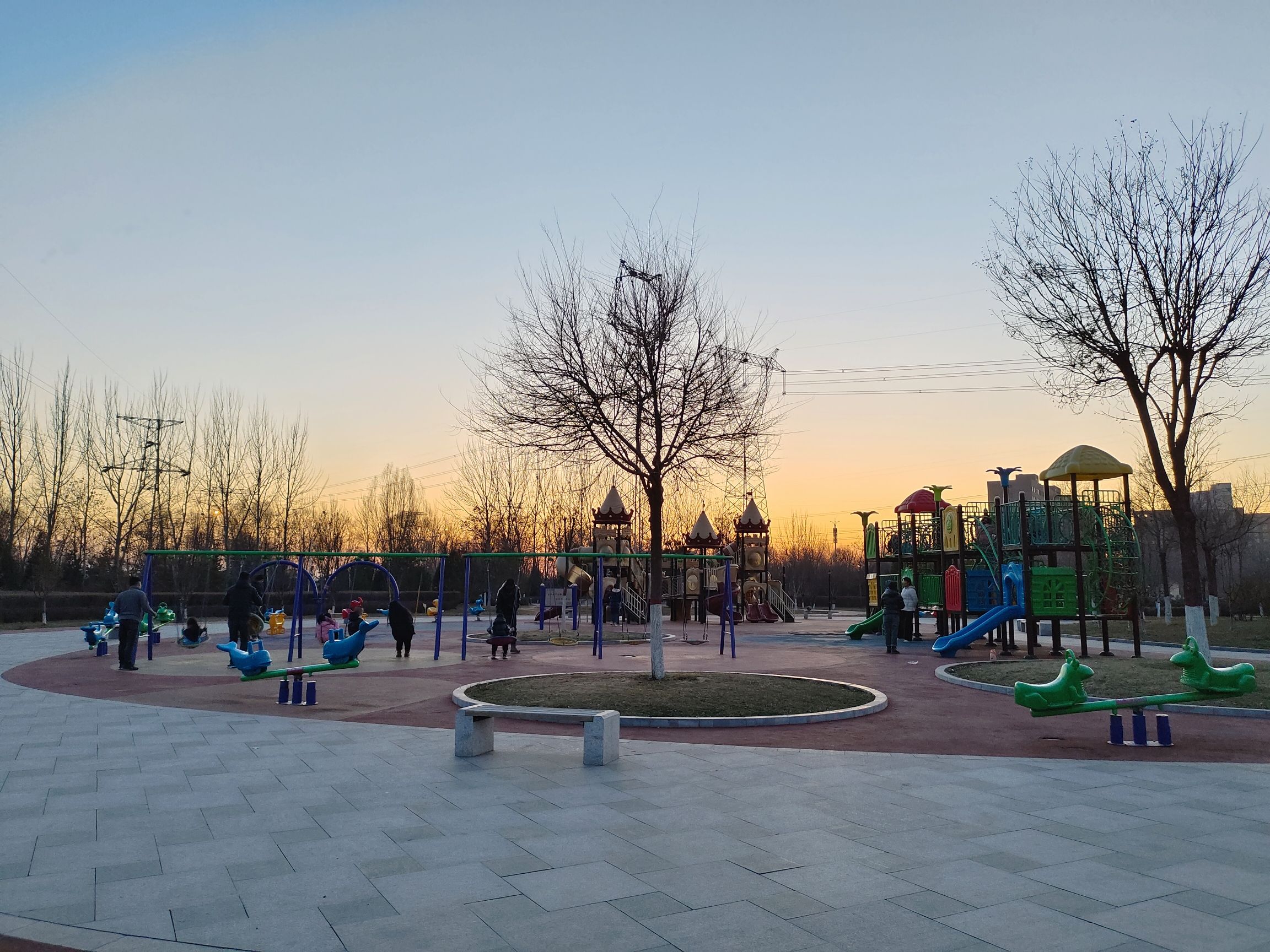 学府生态绿地公园旅行图片