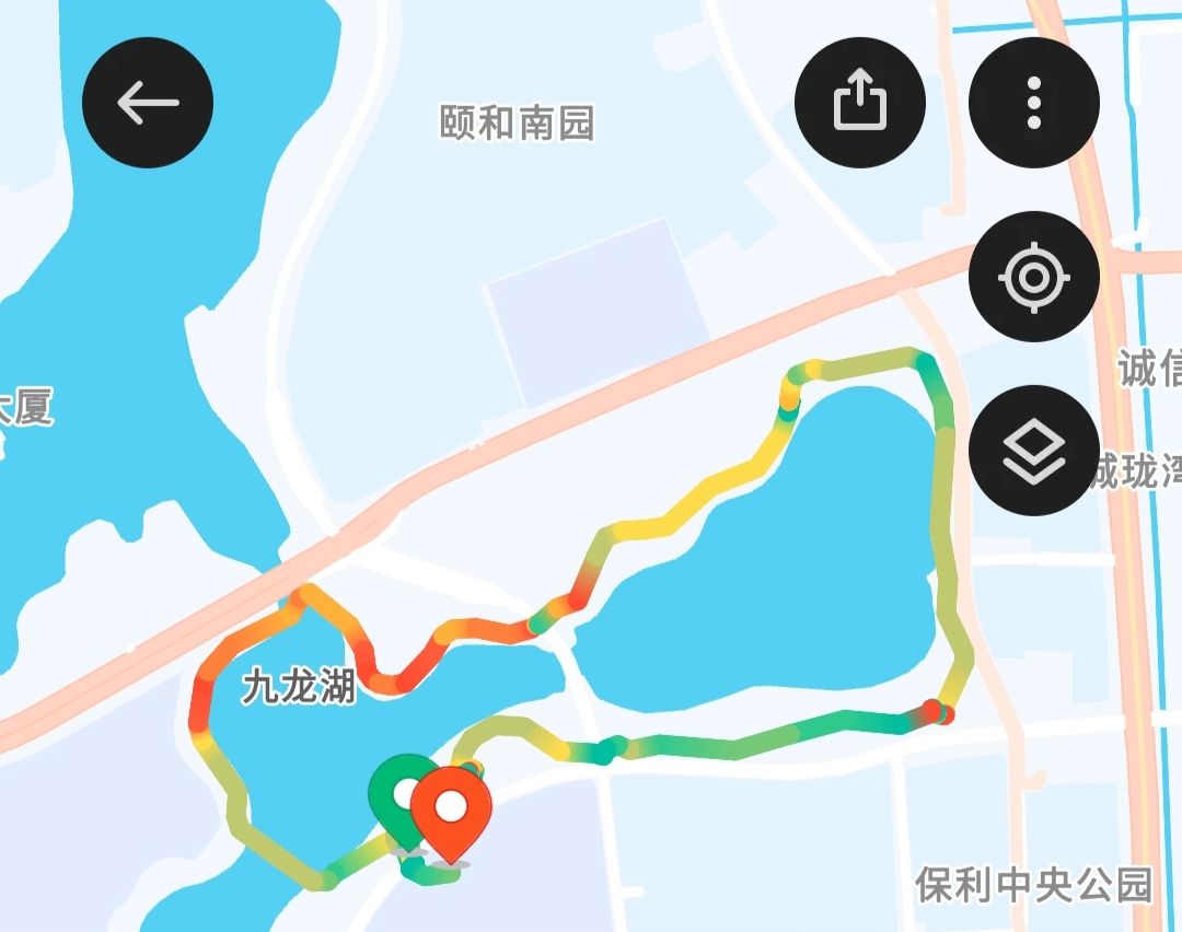 九龙湖南湖公园旅行图片