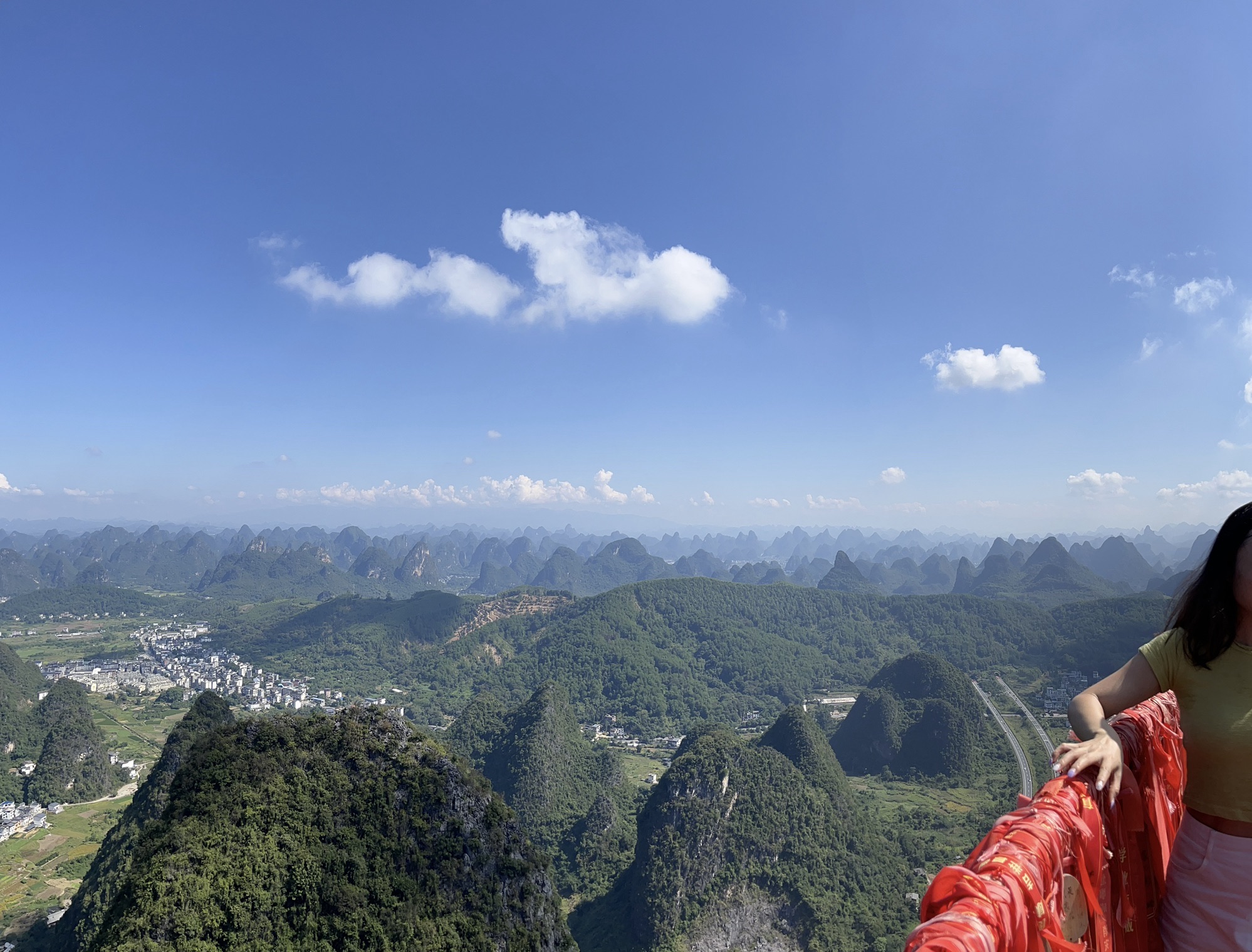 桂林阳朔如意峰索道景区