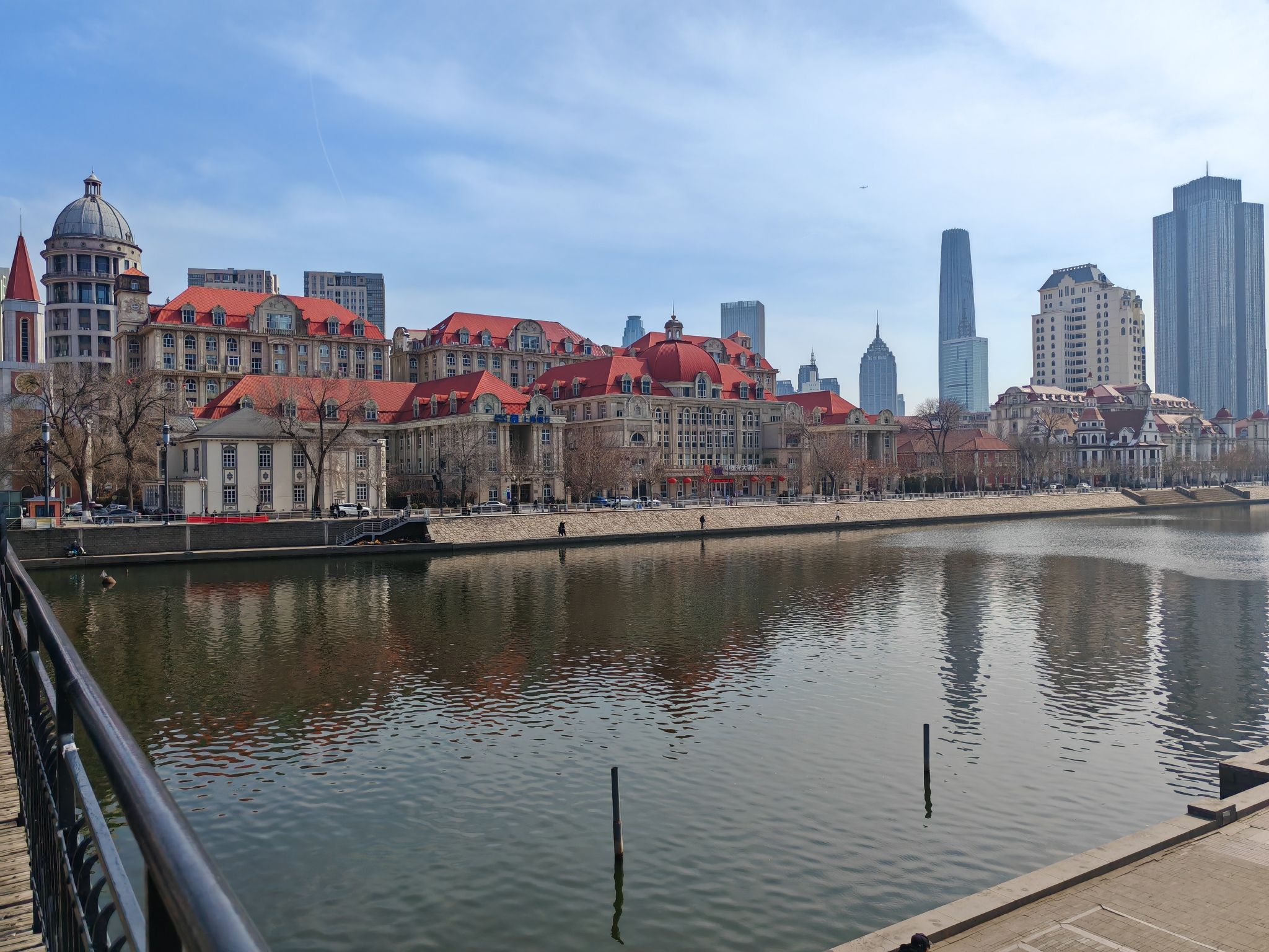 海河健康步道旅行图片