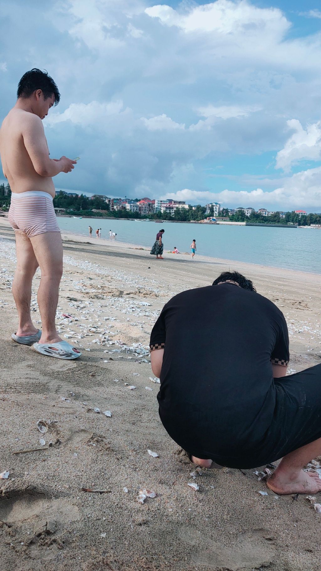 西前社区女儿湾黄金沙滩旅行图片